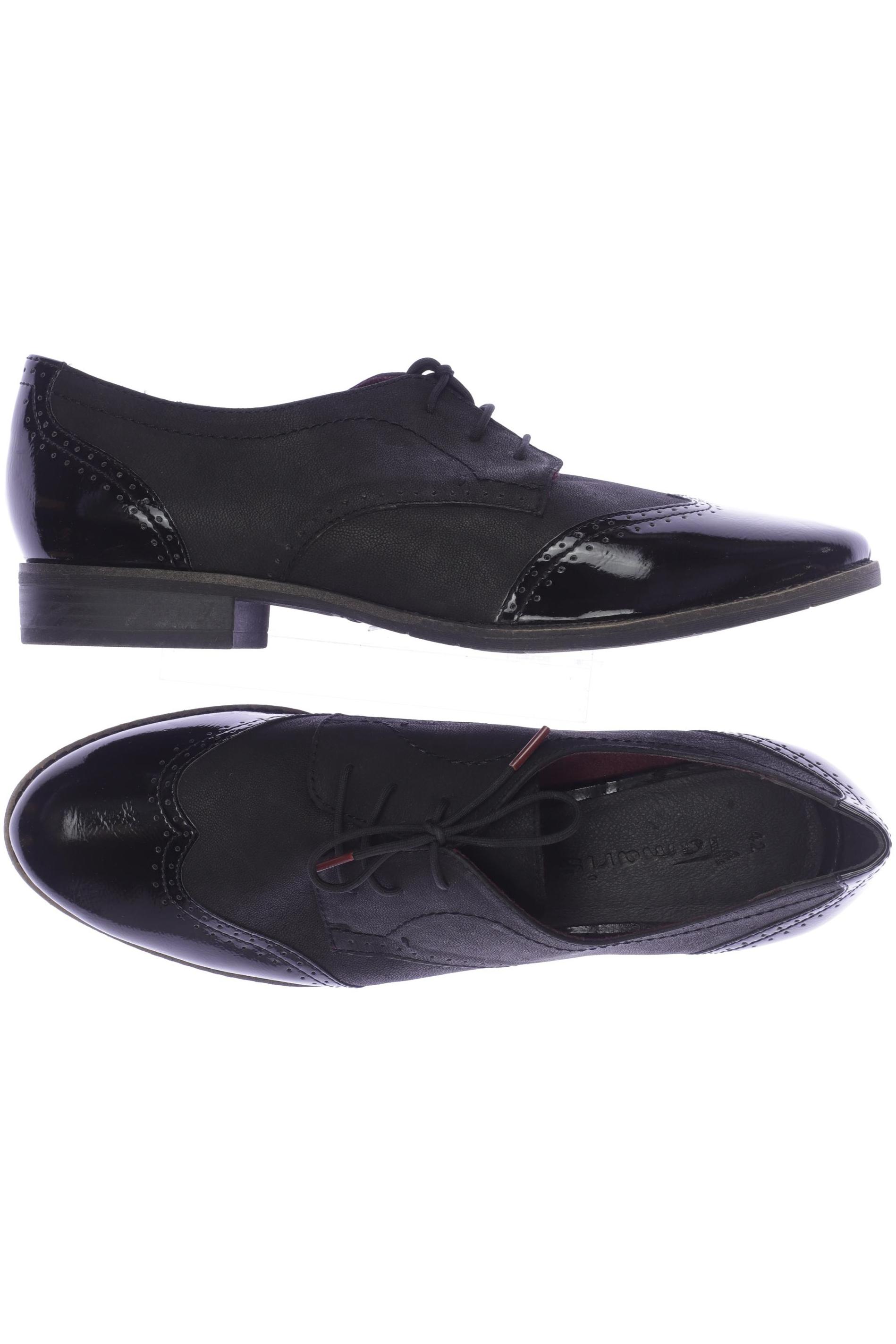 

Tamaris Damen Halbschuh, schwarz, Gr. 42