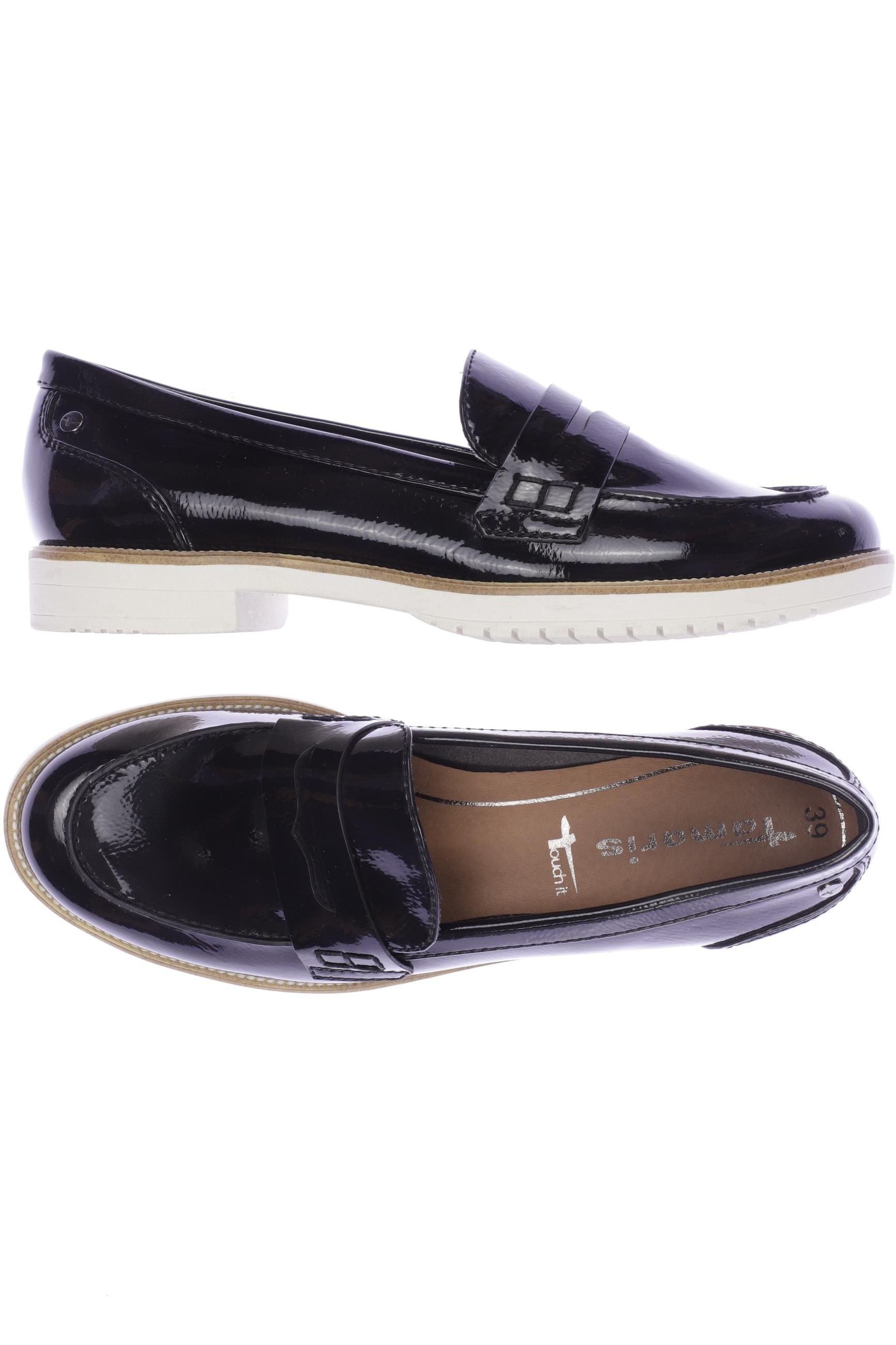 

Tamaris Damen Halbschuh, schwarz, Gr. 39