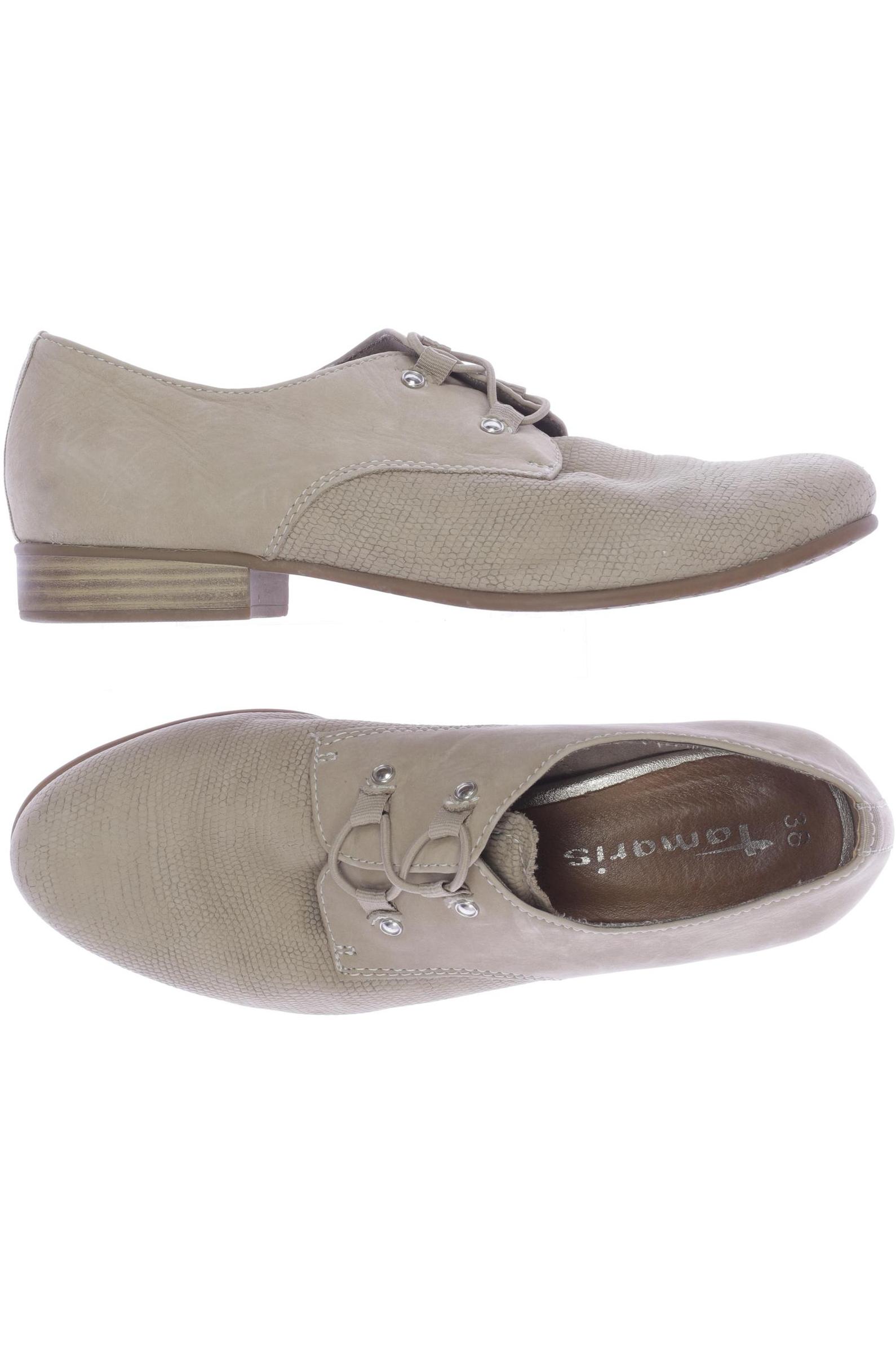 

Tamaris Damen Halbschuh, beige, Gr. 38