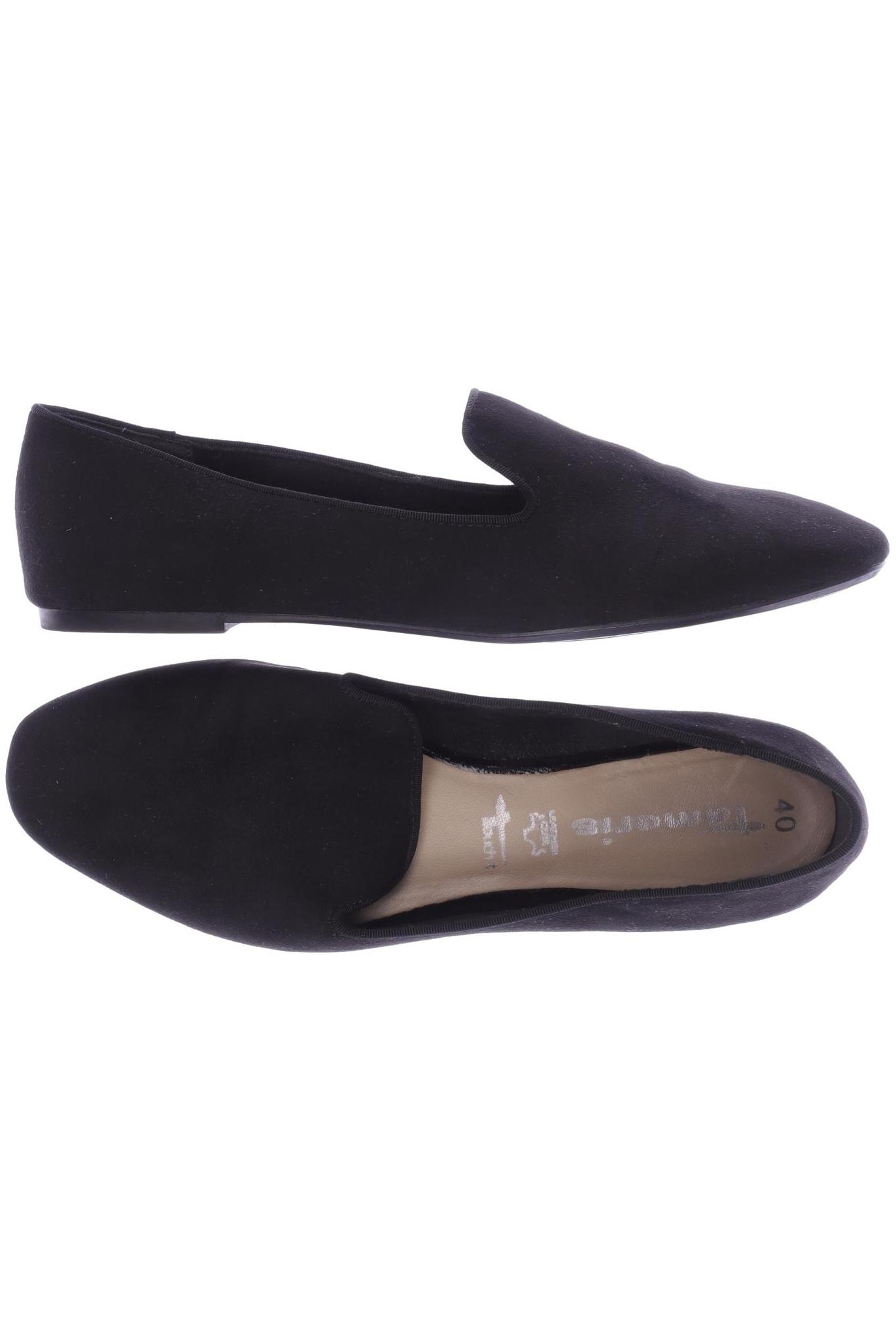 

Tamaris Damen Halbschuh, schwarz, Gr. 40