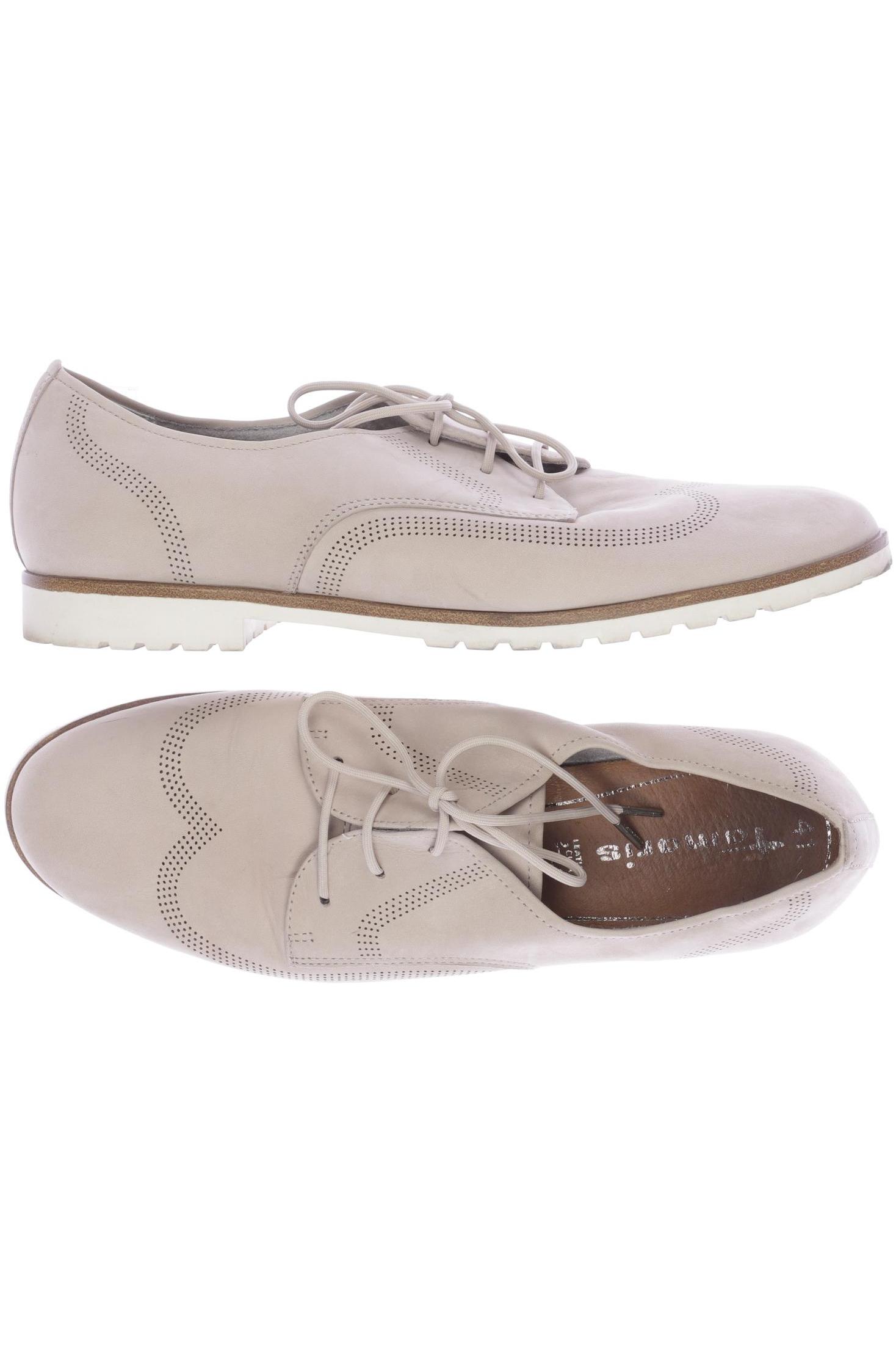 

Tamaris Damen Halbschuh, cremeweiß, Gr. 41