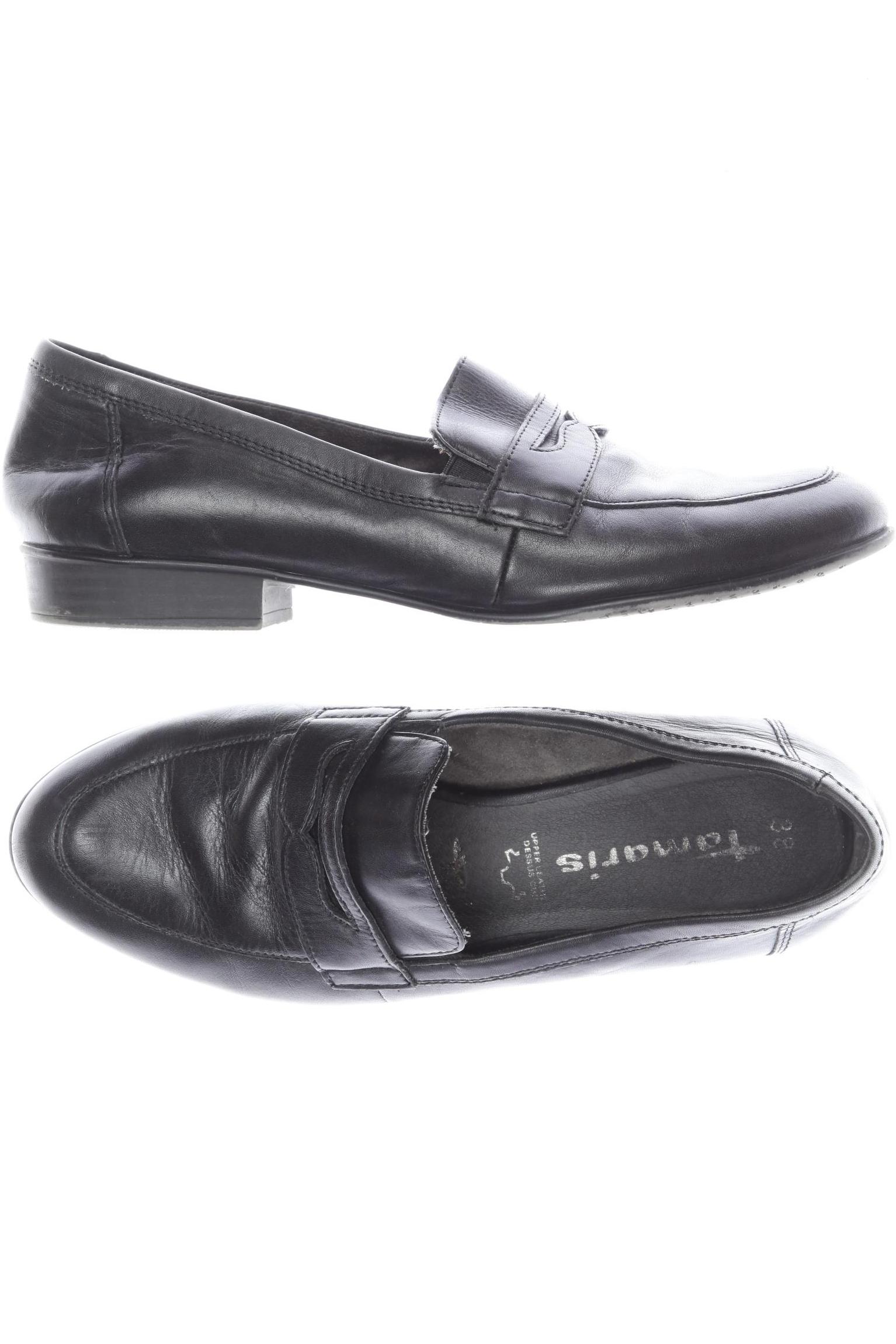 

Tamaris Damen Halbschuh, schwarz, Gr. 38