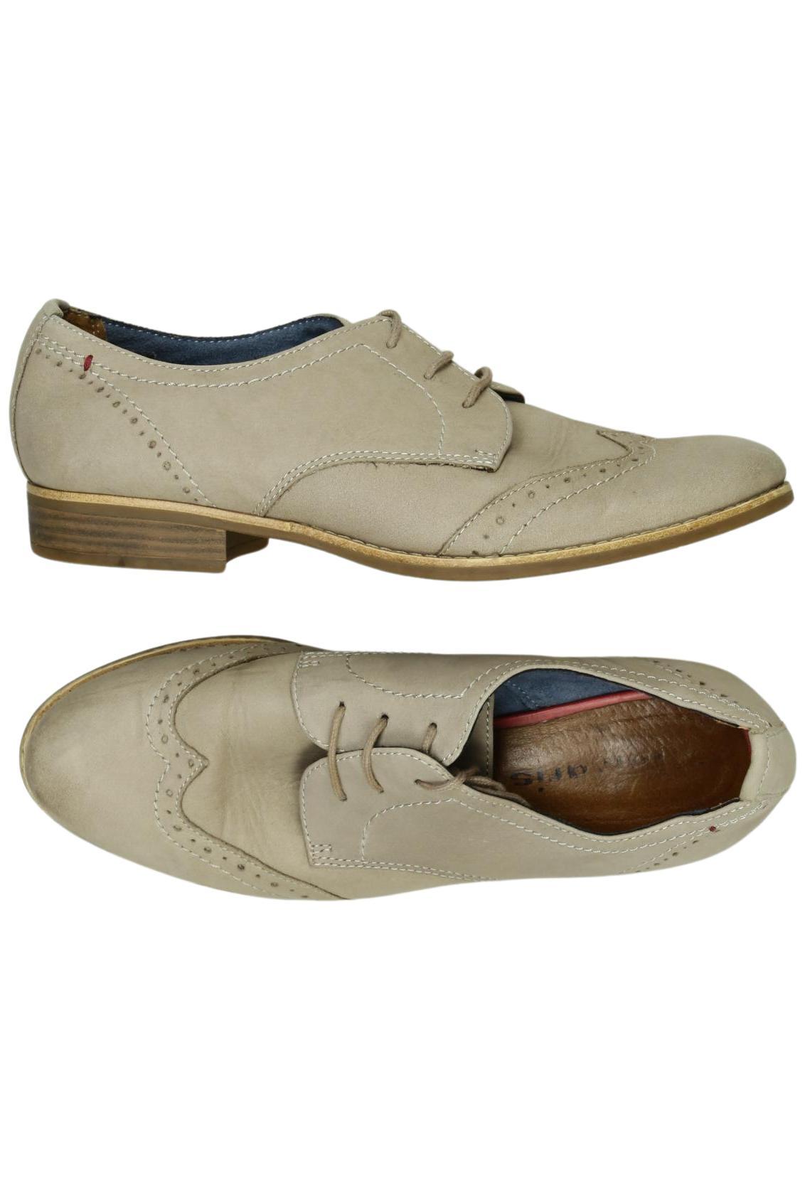 

Tamaris Damen Halbschuh, beige, Gr. 38