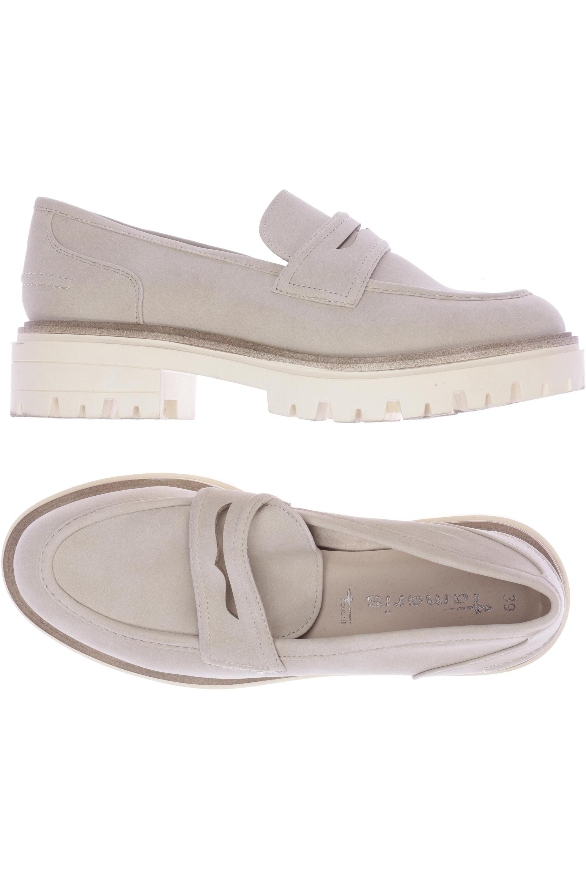 

Tamaris Damen Halbschuh, beige, Gr. 39