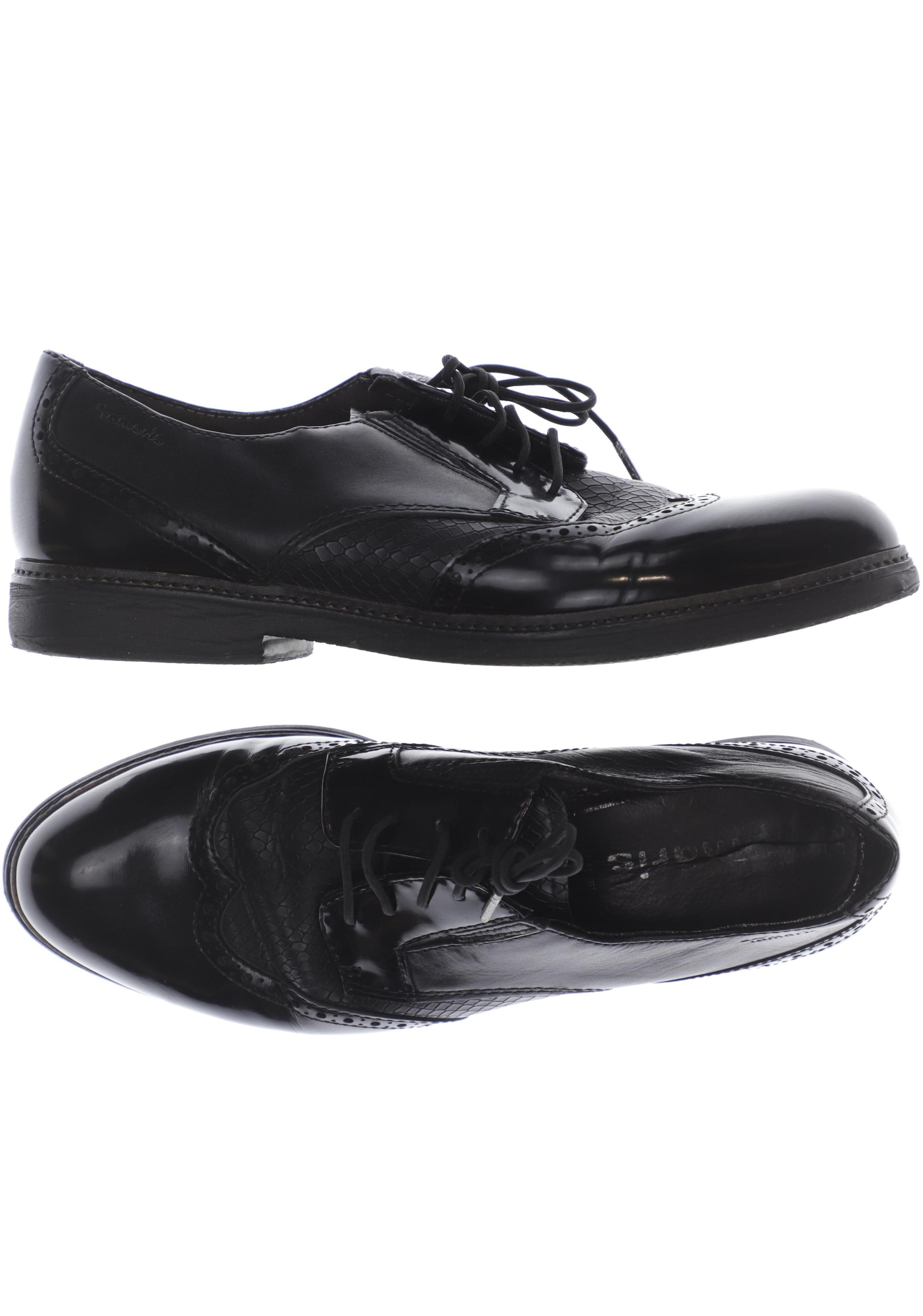 

Tamaris Damen Halbschuh, schwarz, Gr. 39