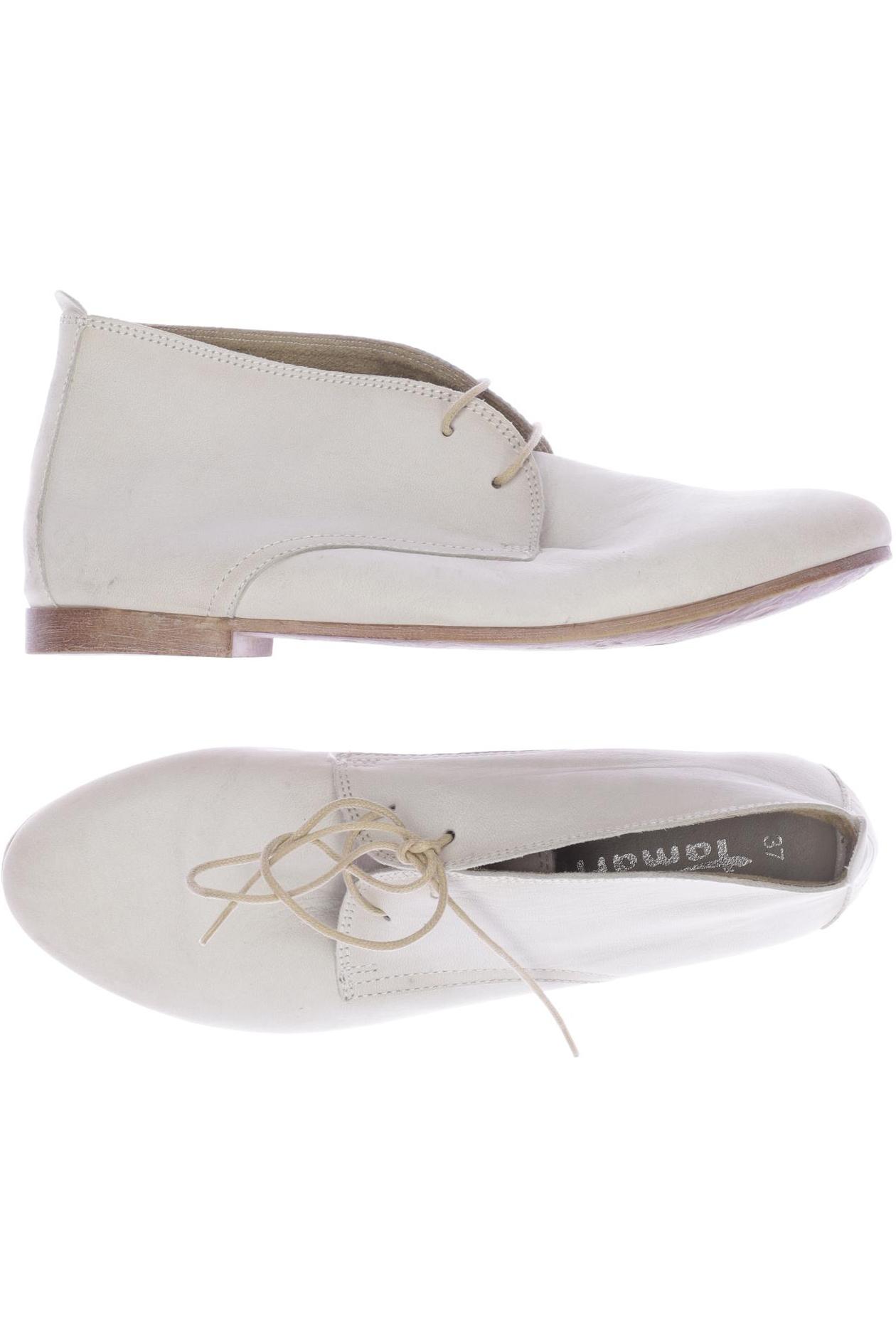 

Tamaris Damen Halbschuh, cremeweiß, Gr. 37