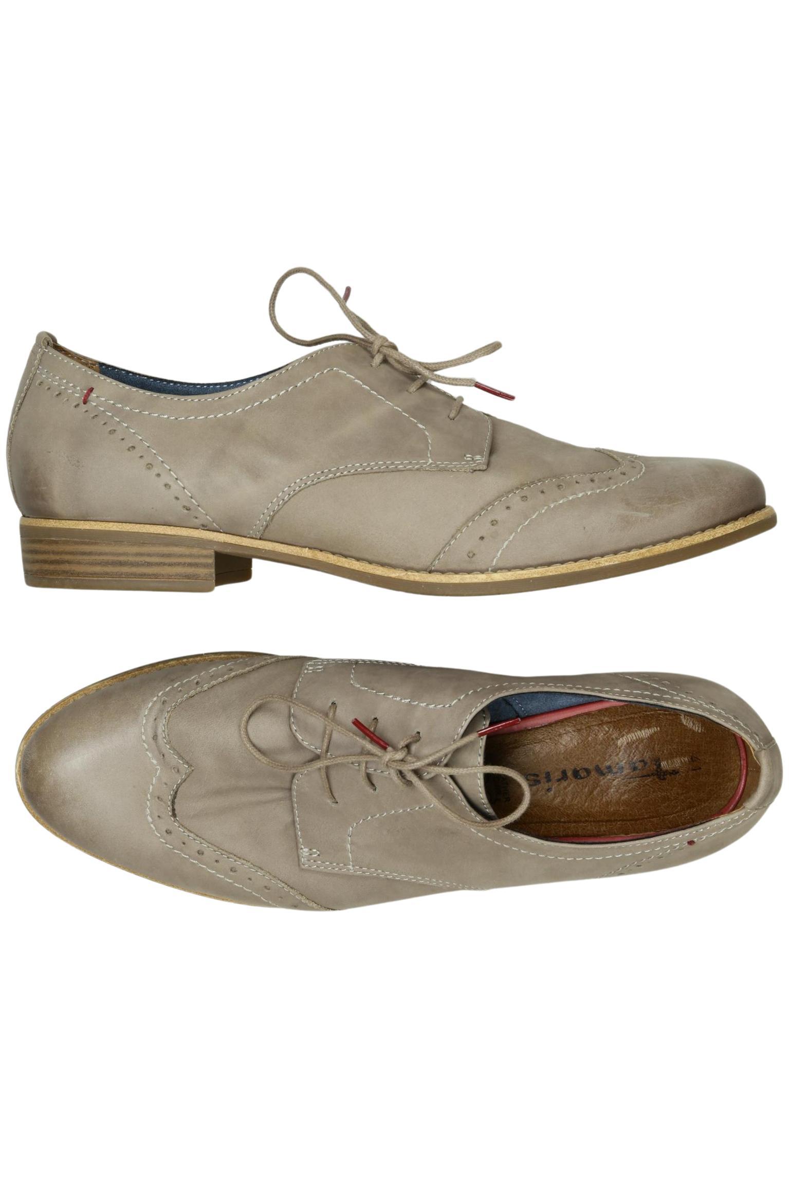 

Tamaris Damen Halbschuh, beige, Gr. 41