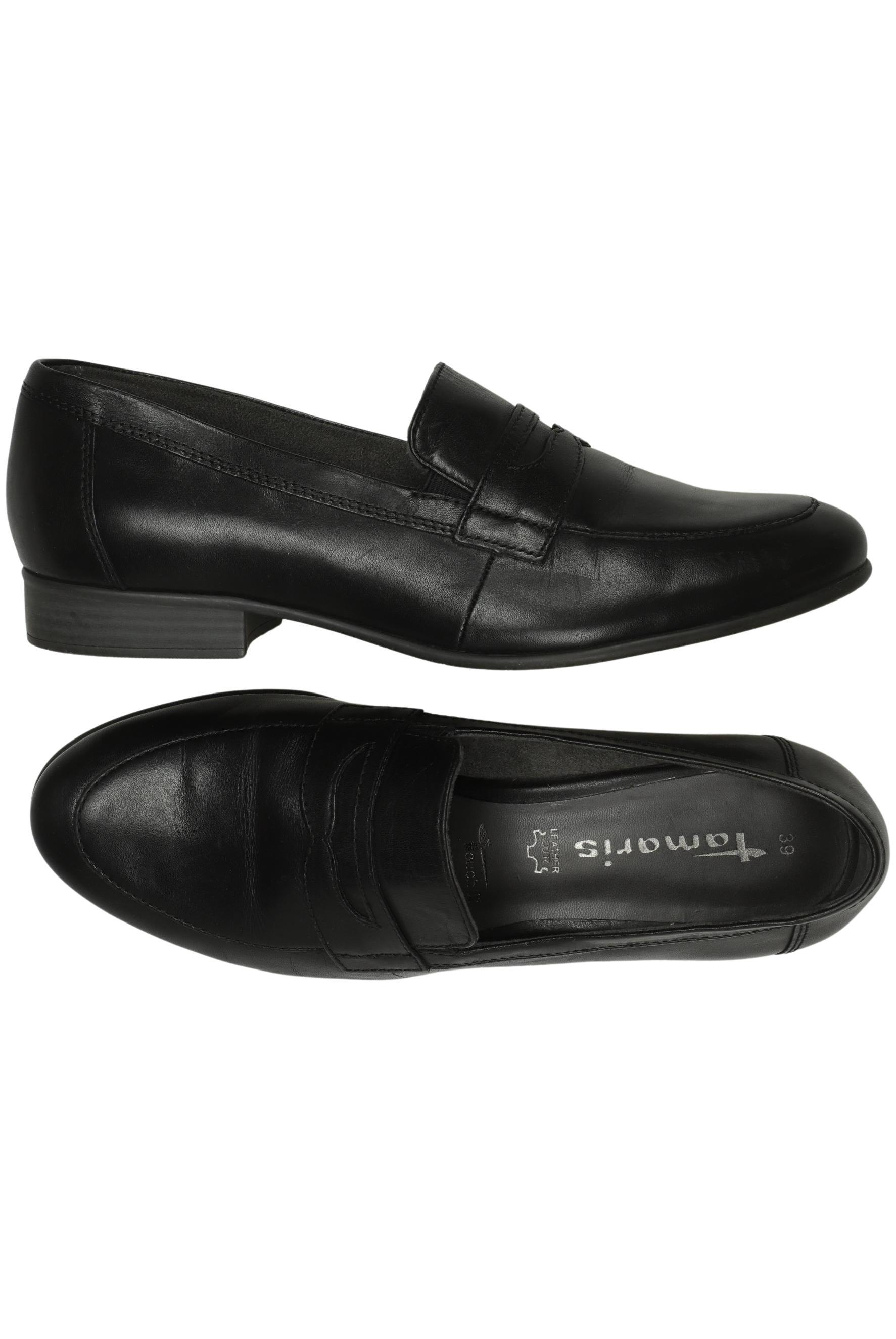 

Tamaris Damen Halbschuh, schwarz, Gr. 39