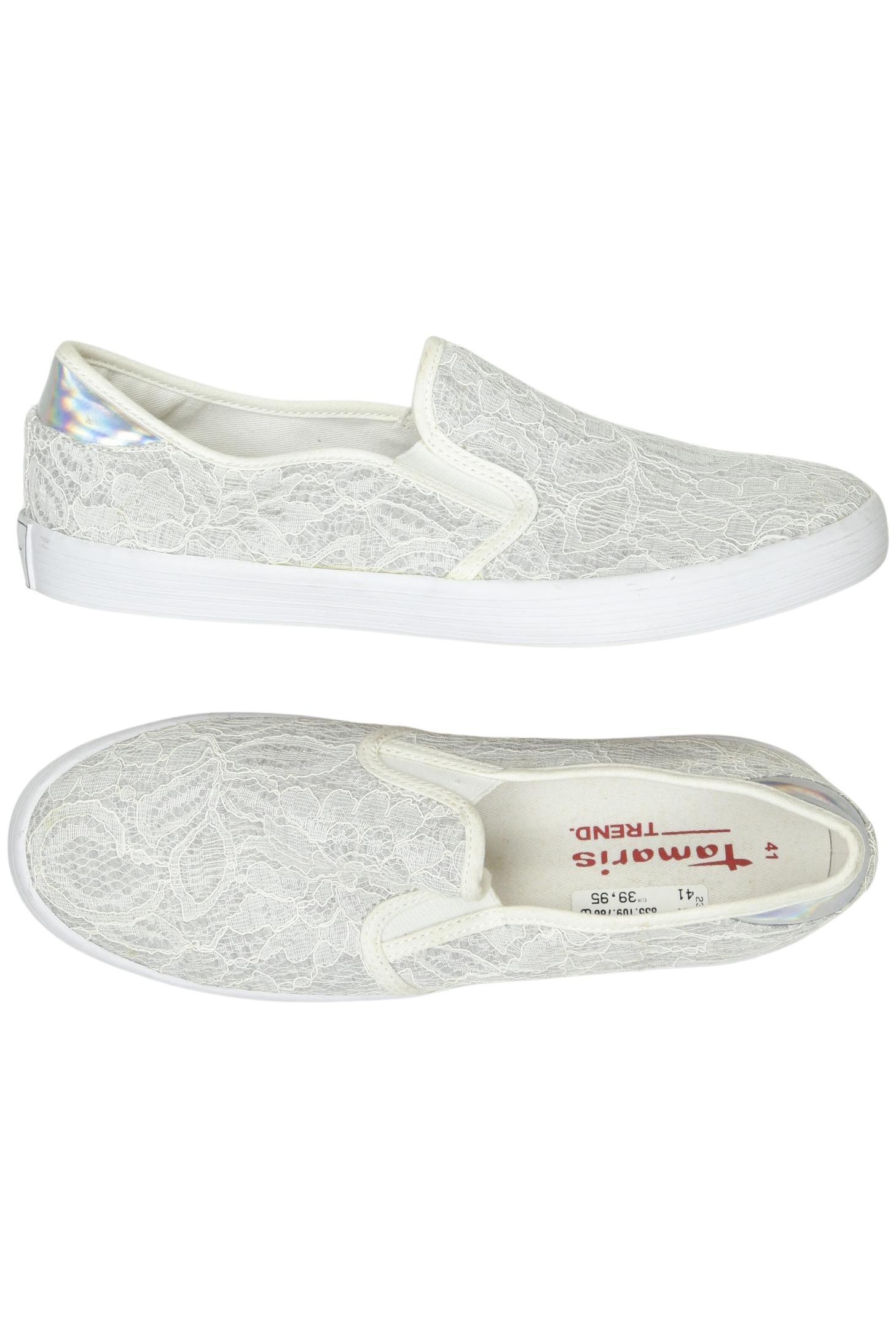 

Tamaris Damen Halbschuh, weiß, Gr. 41