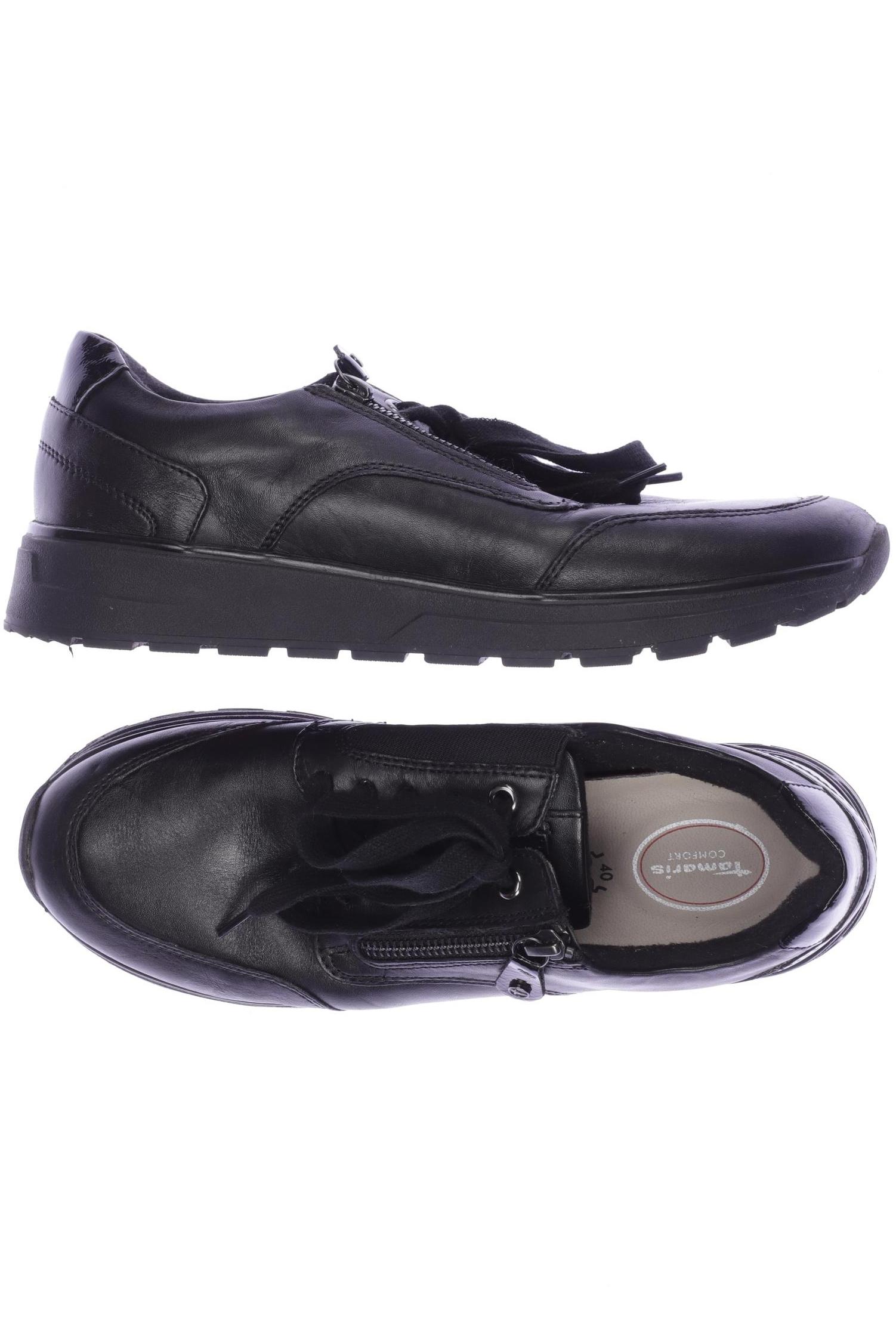

Tamaris Damen Halbschuh, schwarz, Gr. 40