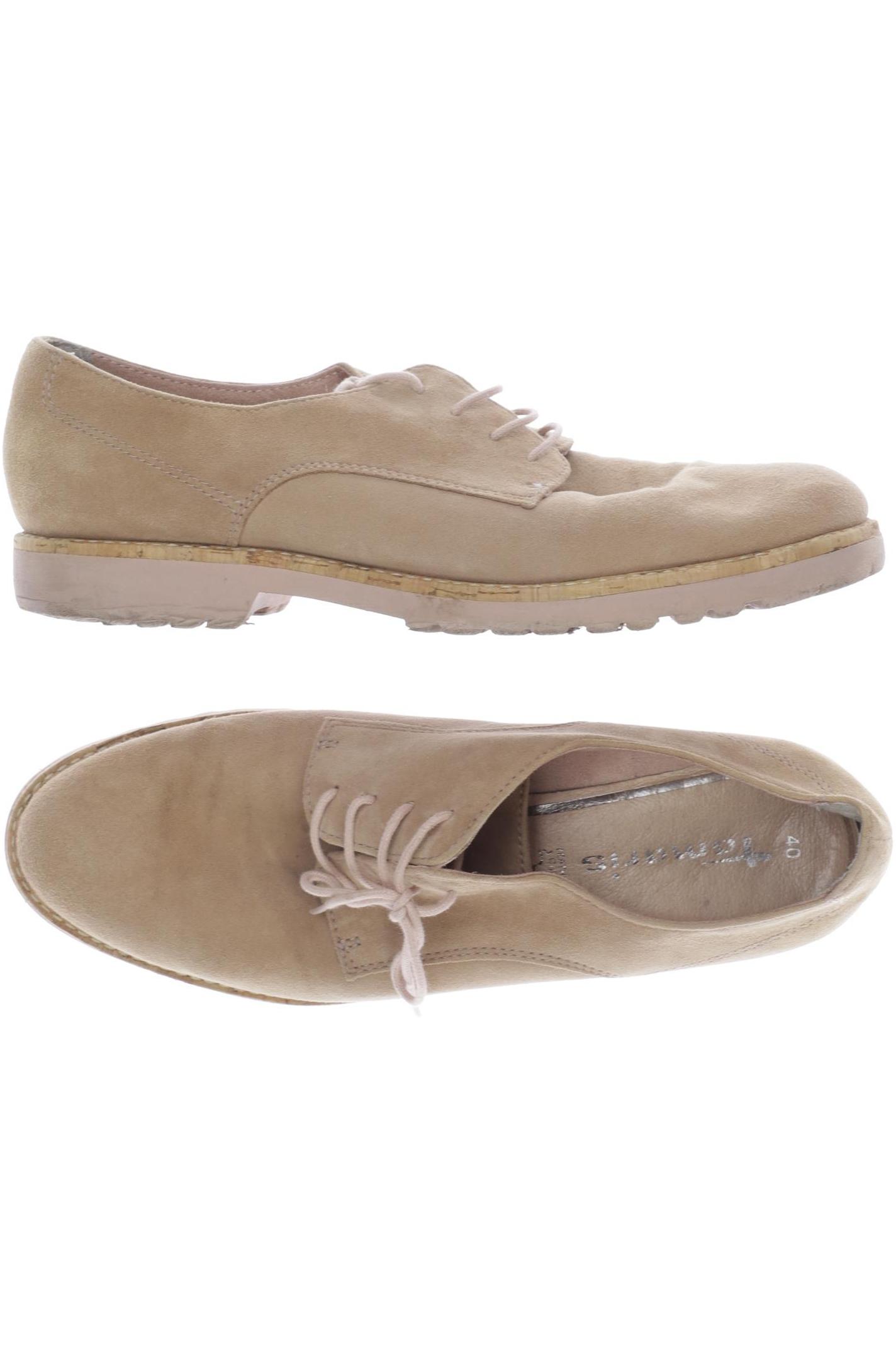

Tamaris Damen Halbschuh, beige, Gr. 40