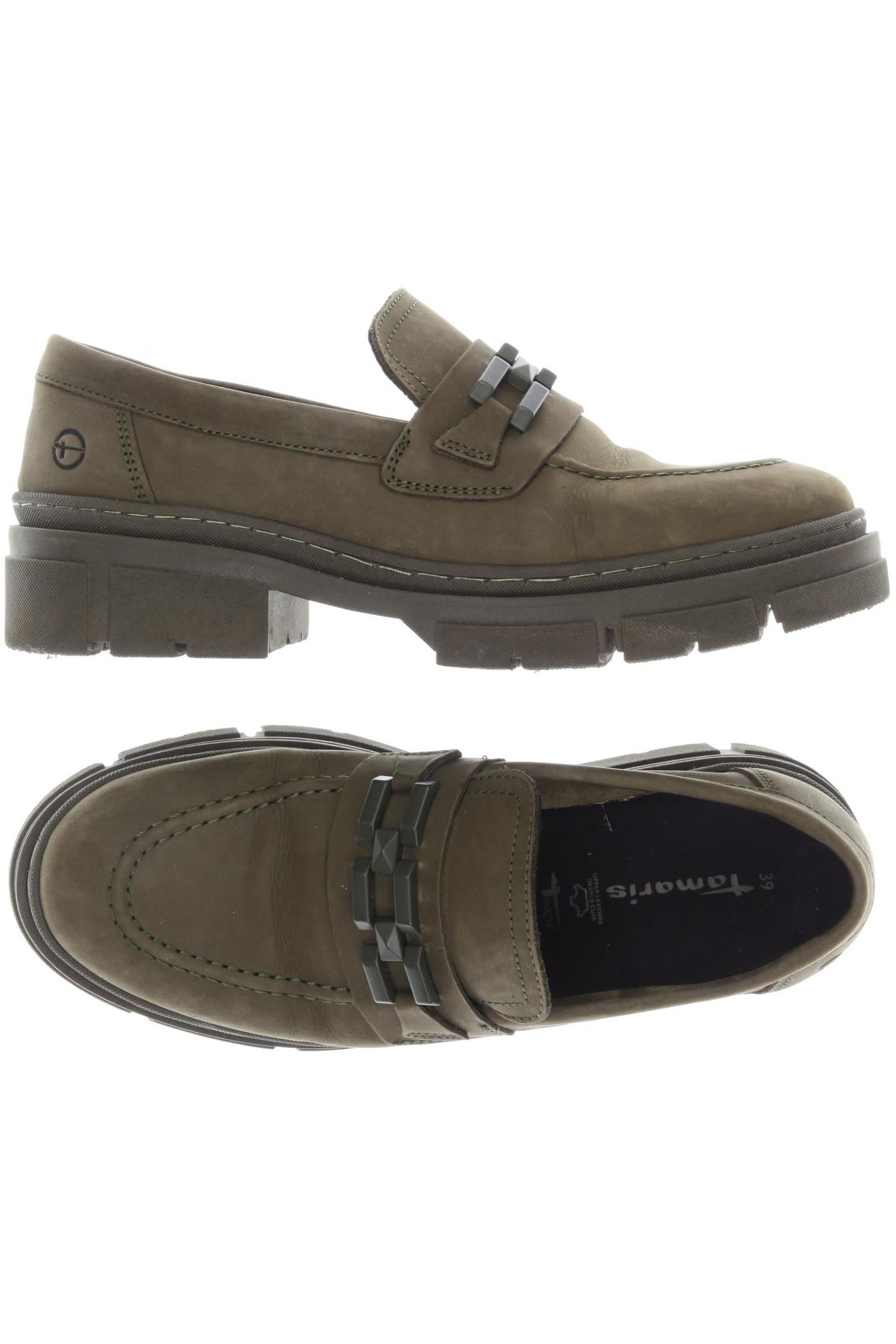 

Tamaris Damen Halbschuh, grün, Gr. 39