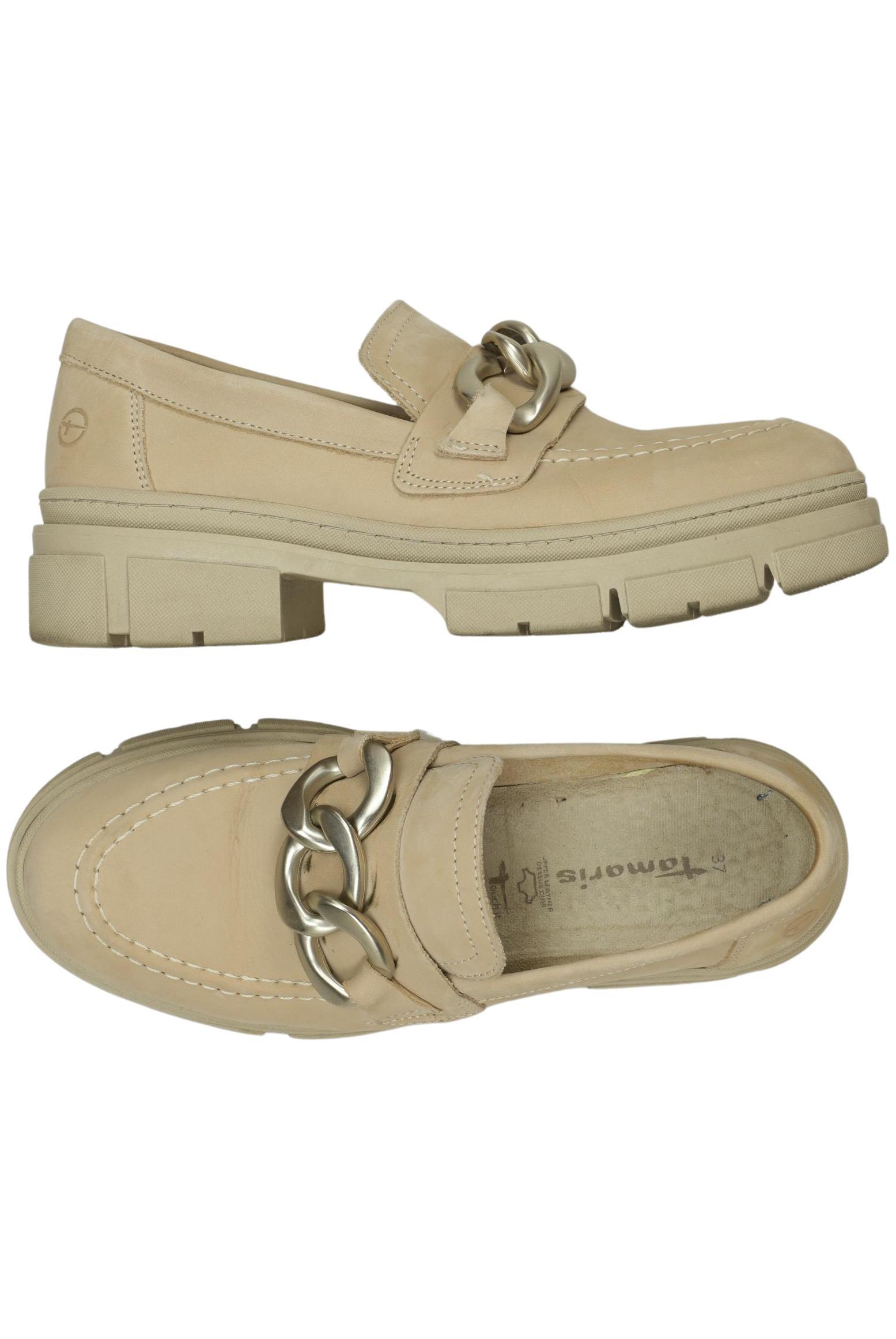 

Tamaris Damen Halbschuh, beige, Gr. 37