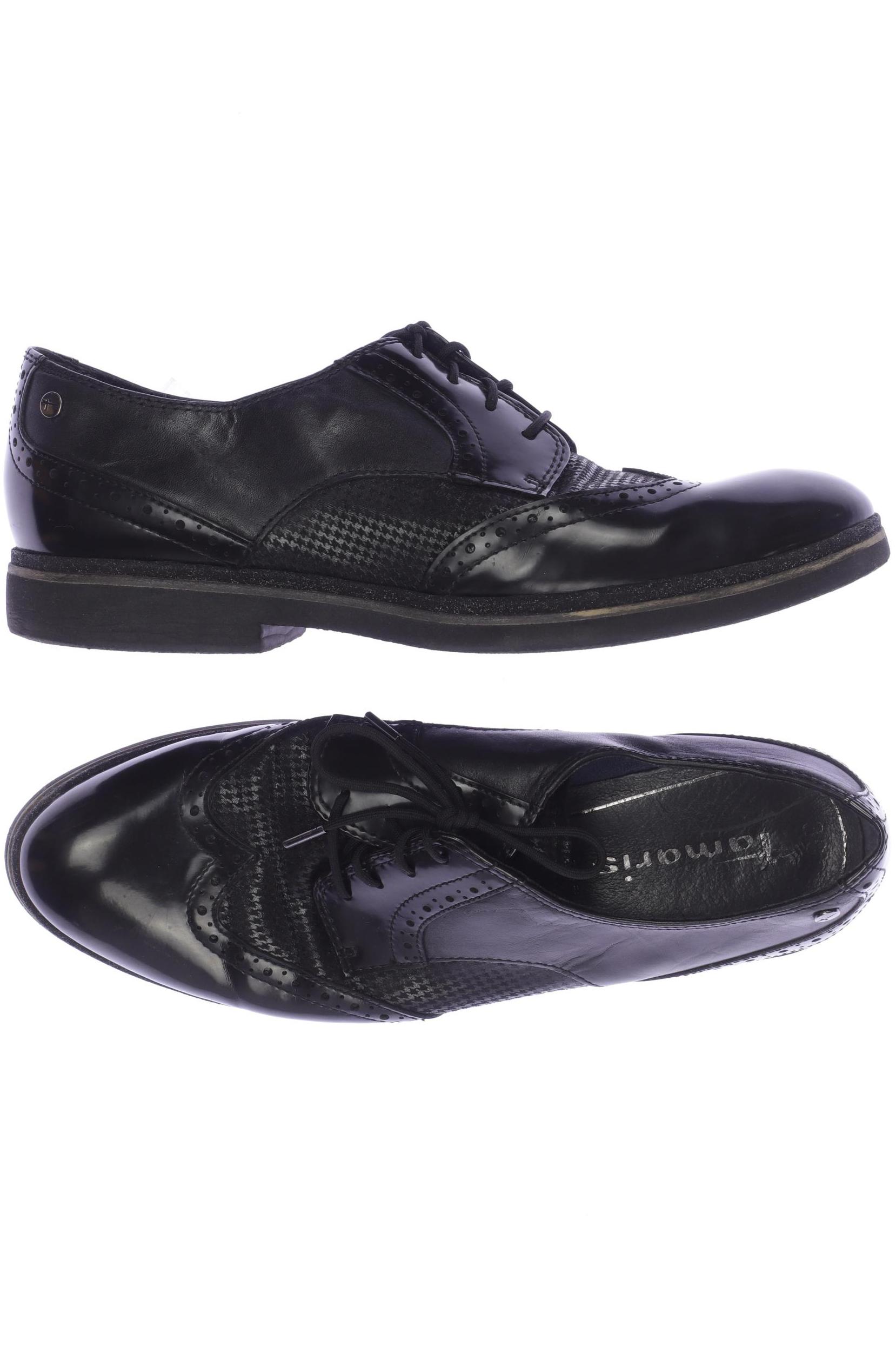

Tamaris Damen Halbschuh, schwarz, Gr. 39