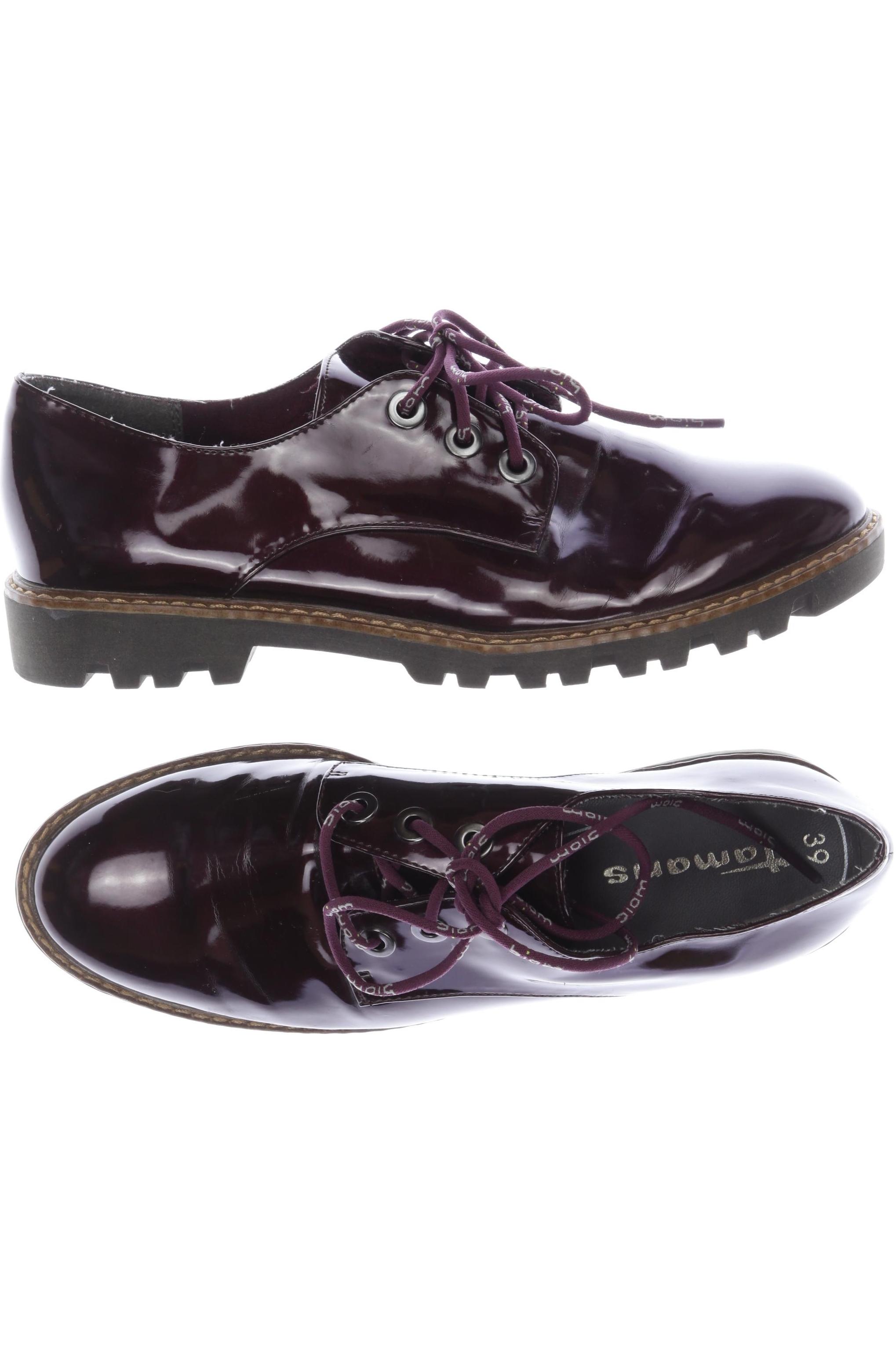 

Tamaris Damen Halbschuh, bordeaux, Gr. 39