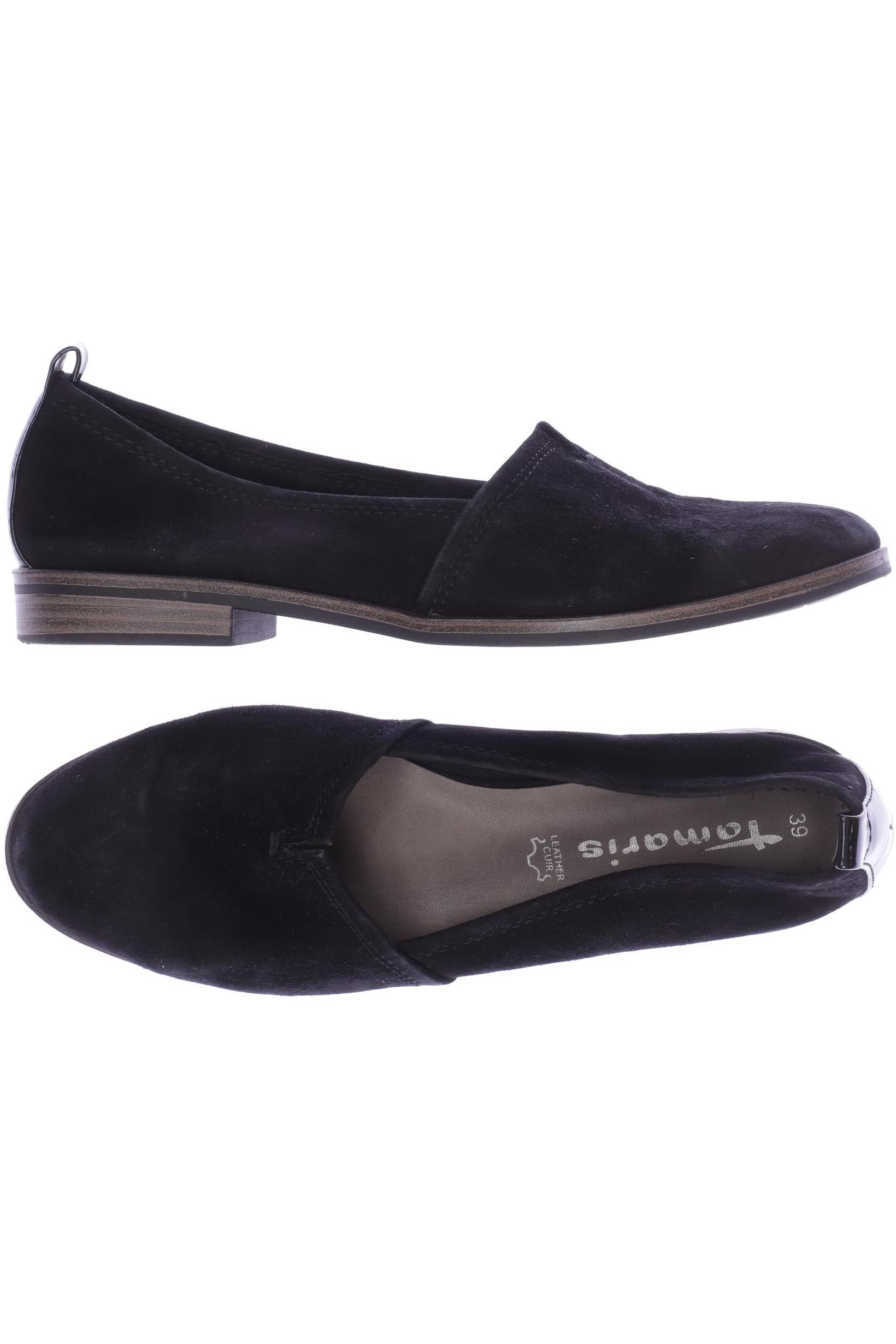

Tamaris Damen Halbschuh, schwarz, Gr. 39
