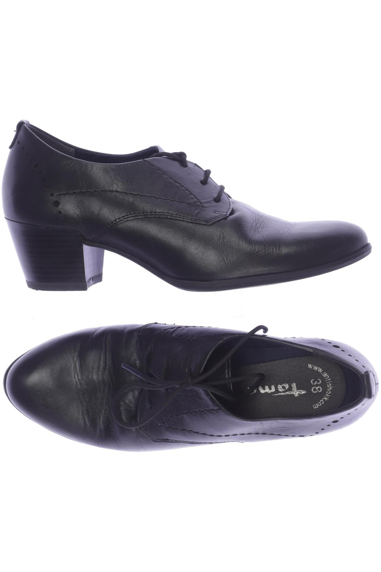 

Tamaris Damen Halbschuh, schwarz, Gr. 38