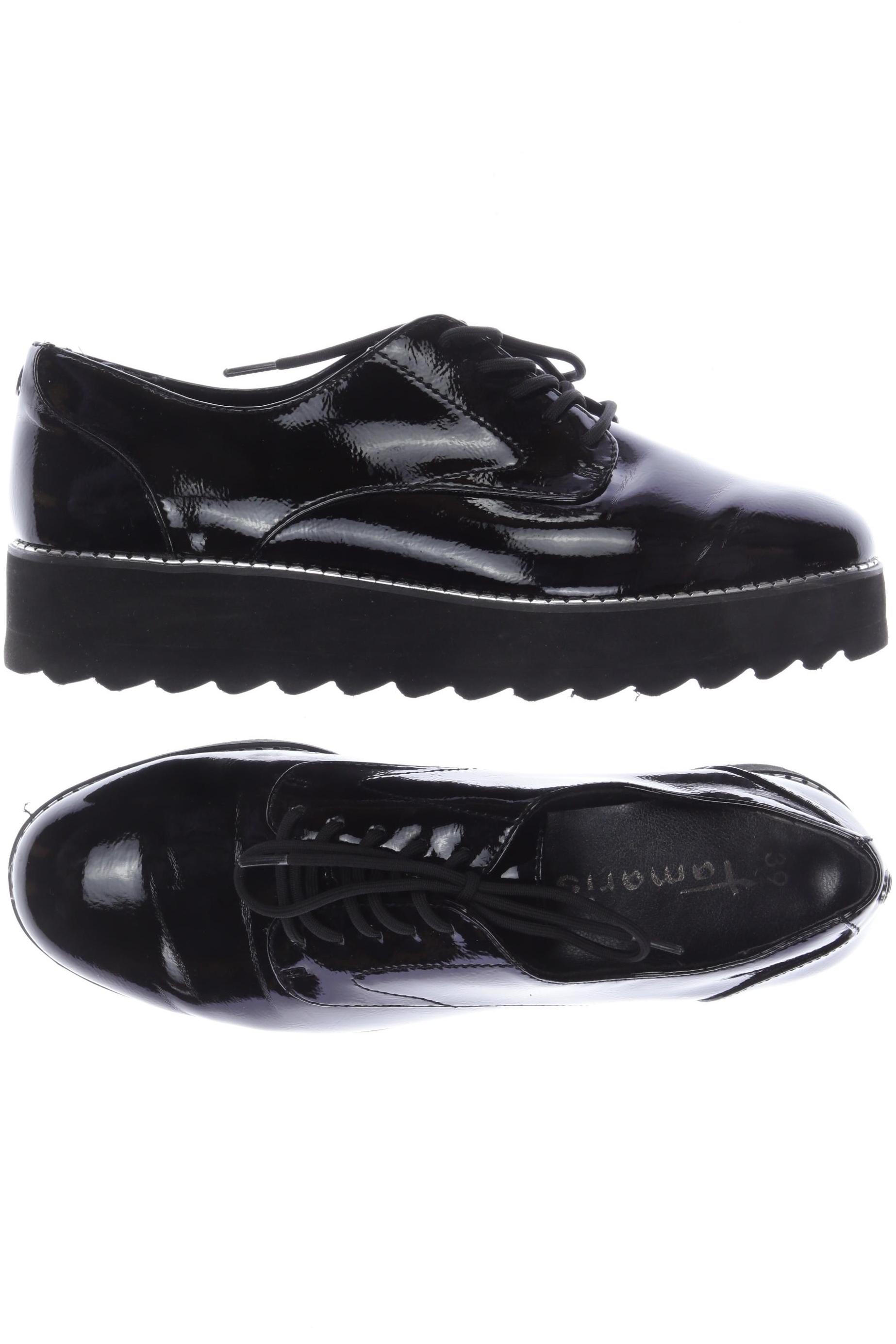 

Tamaris Damen Halbschuh, schwarz, Gr. 39