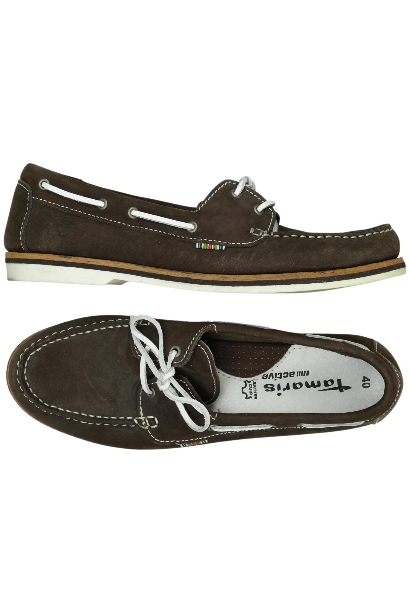 

Tamaris Damen Halbschuh, braun, Gr. 44