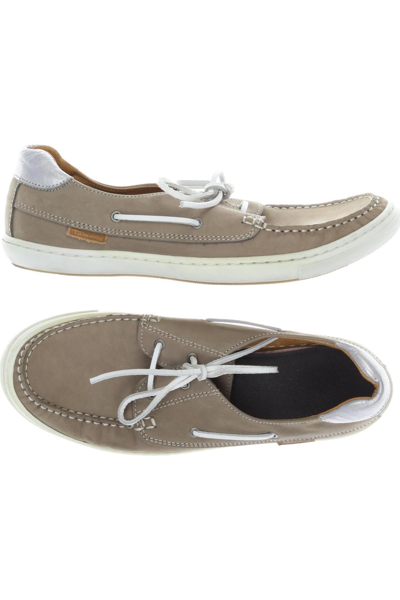 

Tamaris Damen Halbschuh, beige, Gr. 41