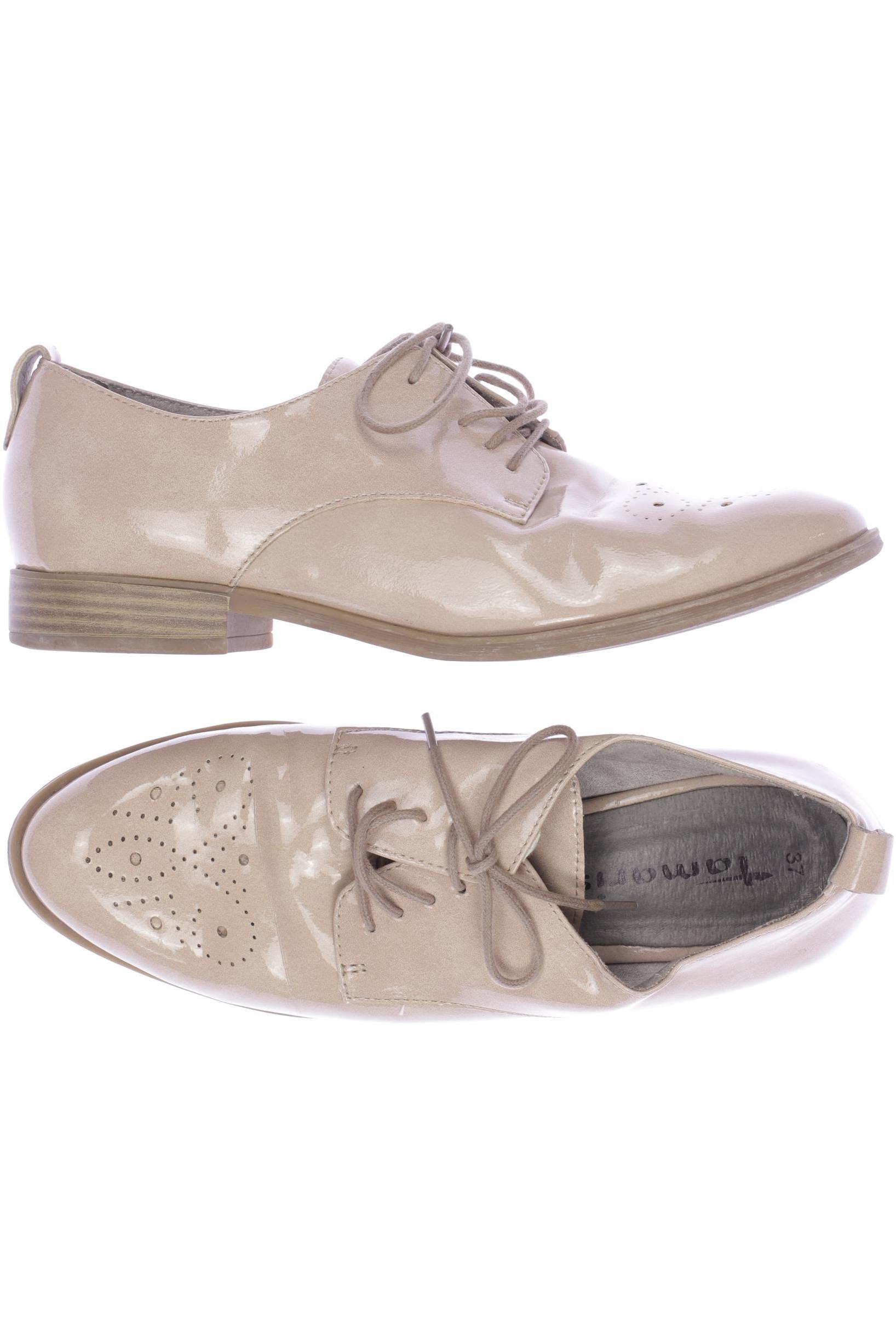 

Tamaris Damen Halbschuh, beige, Gr. 37