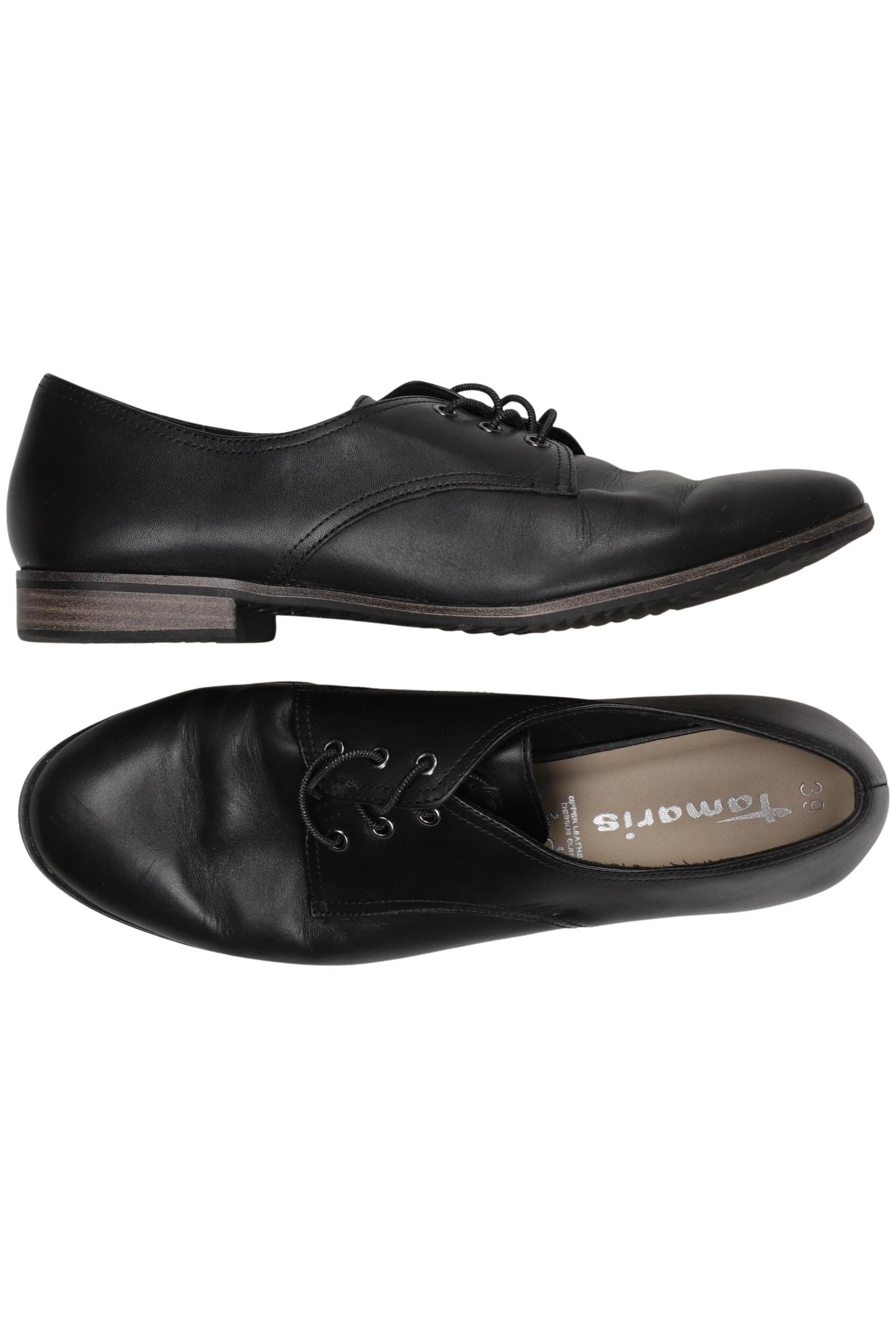 

Tamaris Damen Halbschuh, schwarz, Gr. 39