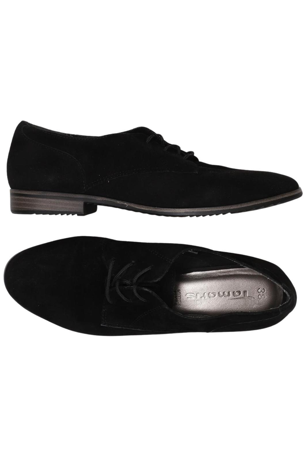 

Tamaris Damen Halbschuh, schwarz, Gr. 38