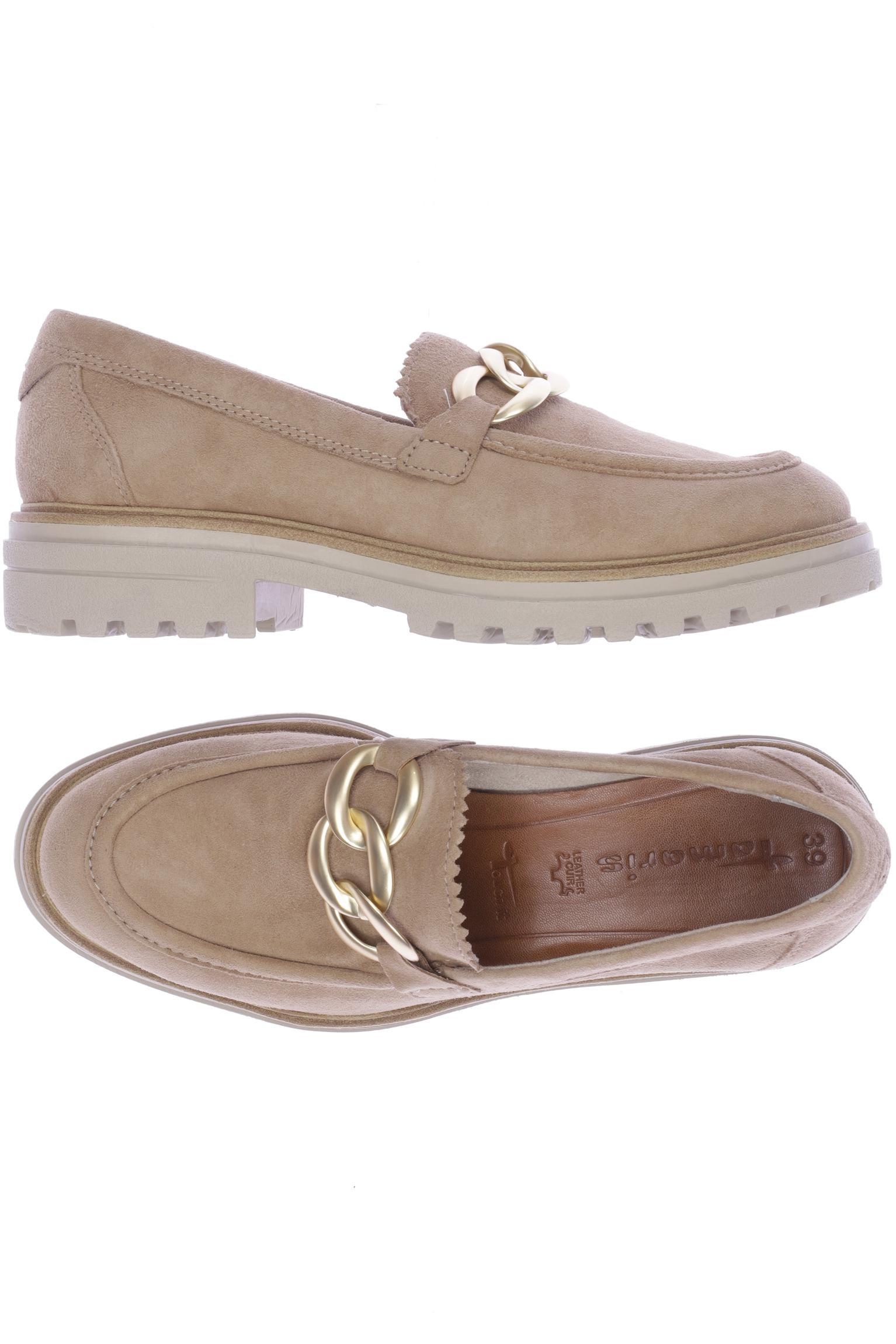

Tamaris Damen Halbschuh, beige, Gr. 39