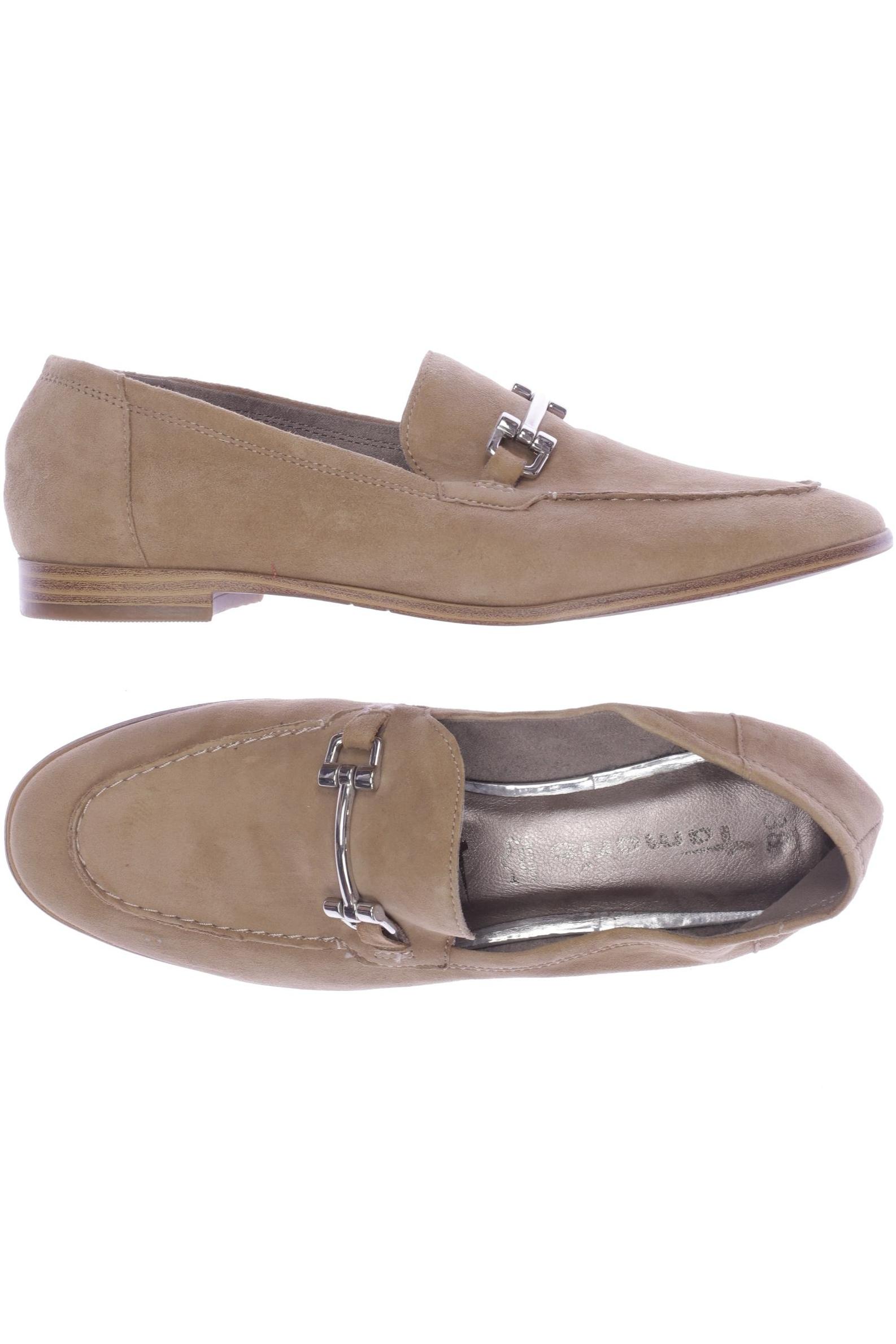

Tamaris Damen Halbschuh, beige, Gr. 38