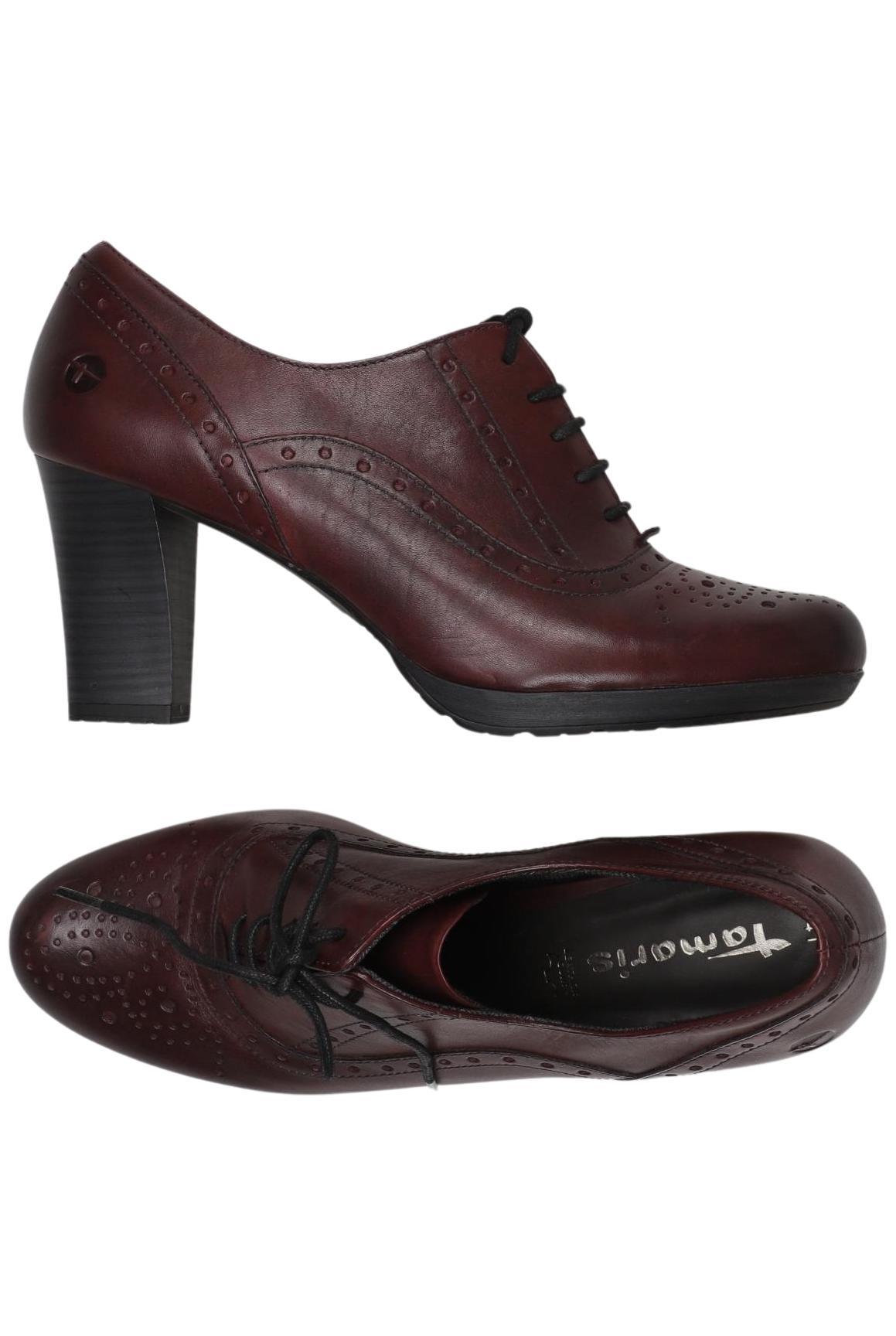 

Tamaris Damen Halbschuh, bordeaux, Gr. 41