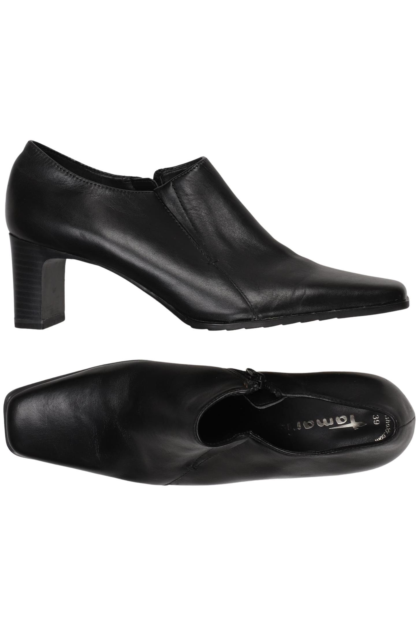 

Tamaris Damen Halbschuh, schwarz, Gr. 39