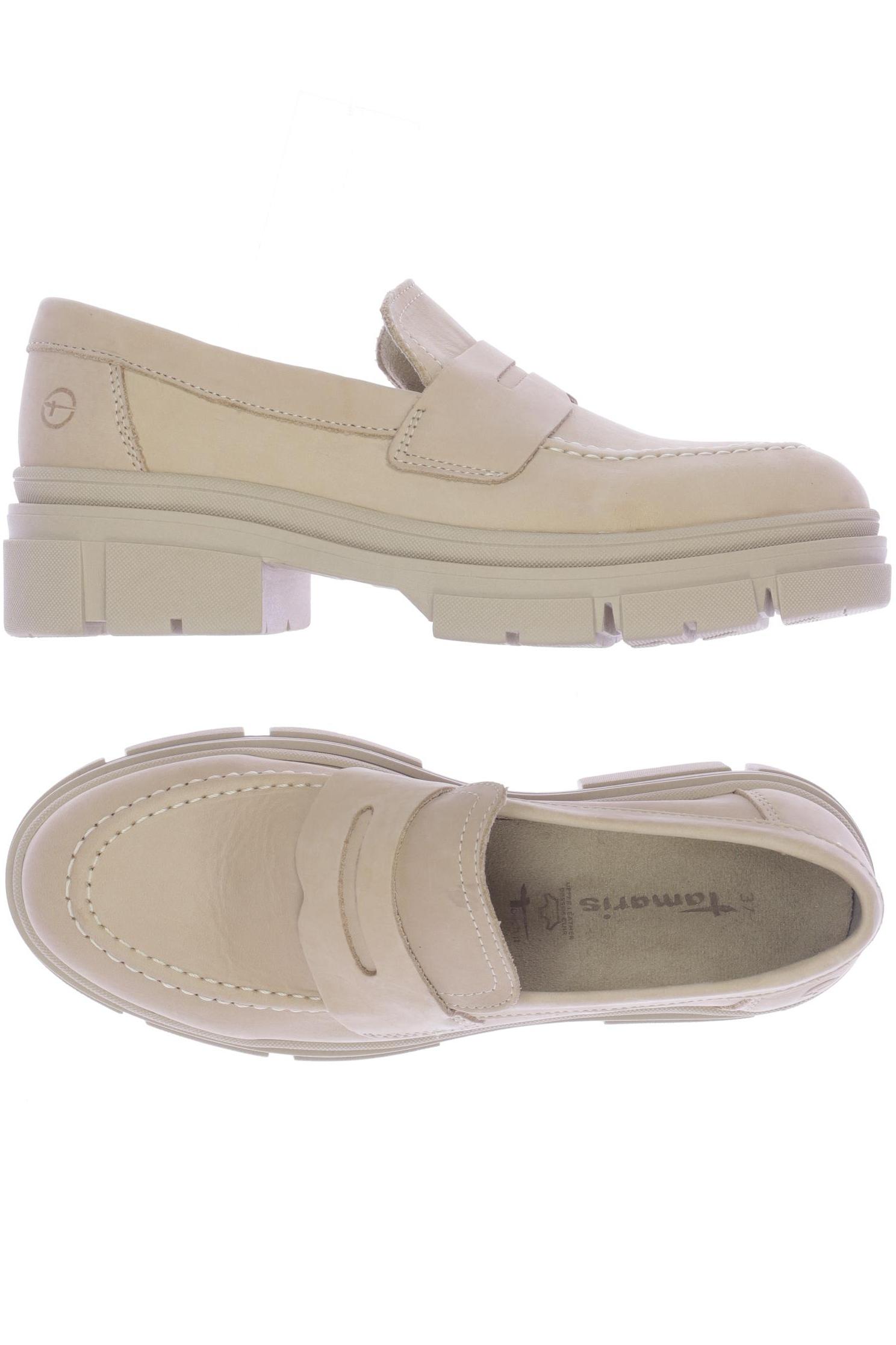 

Tamaris Damen Halbschuh, beige, Gr. 37