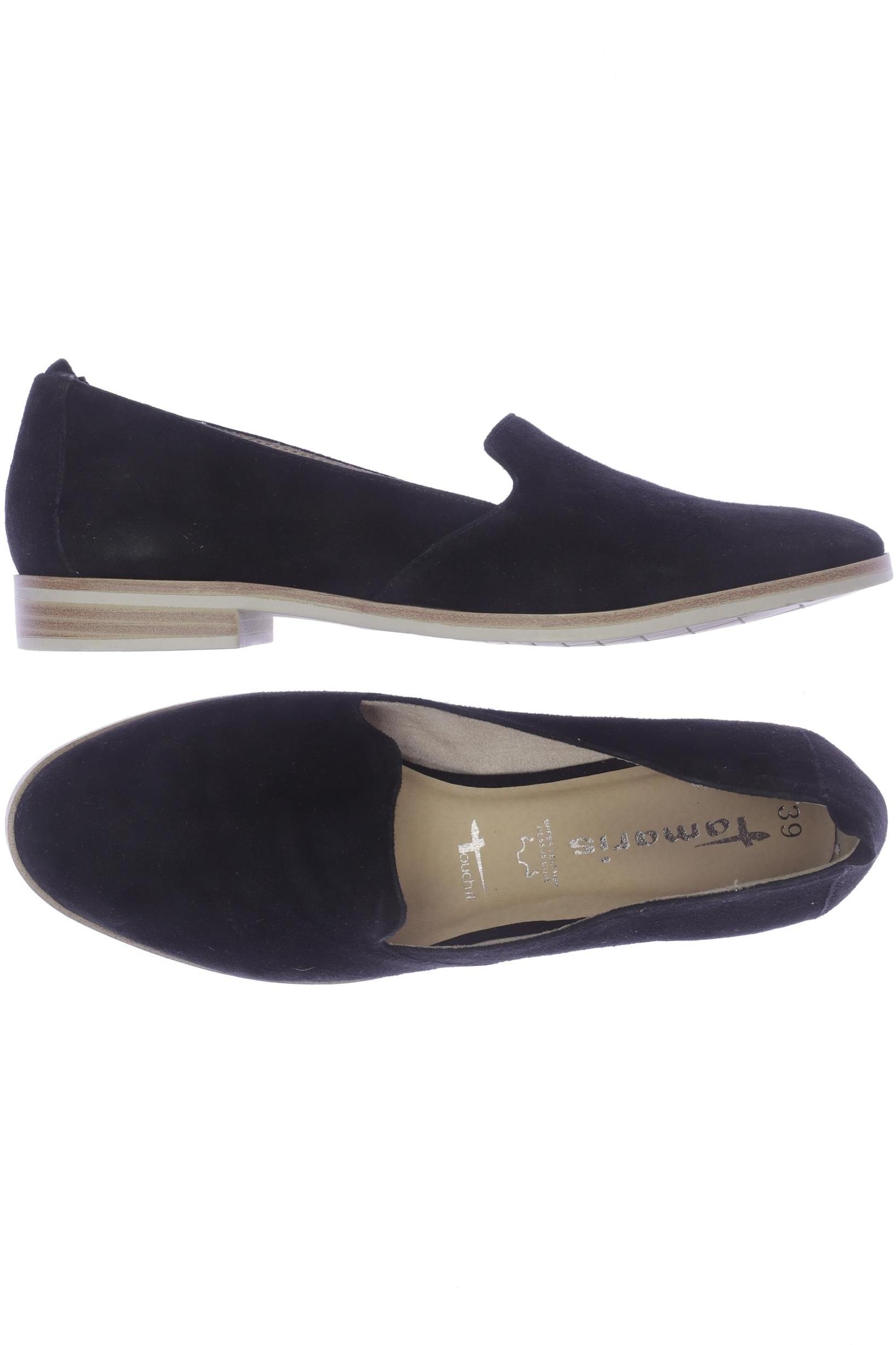 

Tamaris Damen Halbschuh, schwarz, Gr. 39