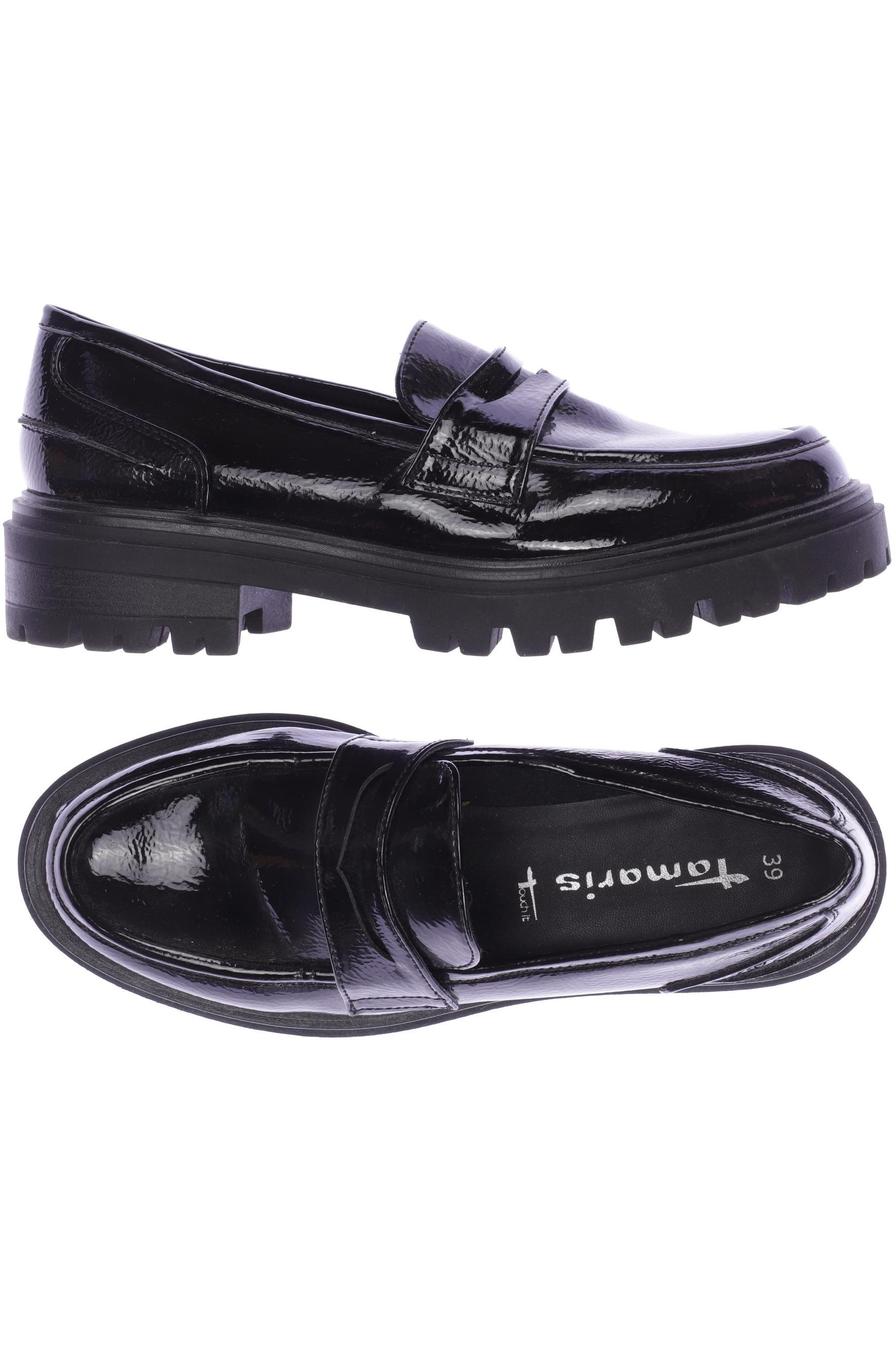 

Tamaris Damen Halbschuh, schwarz, Gr. 39