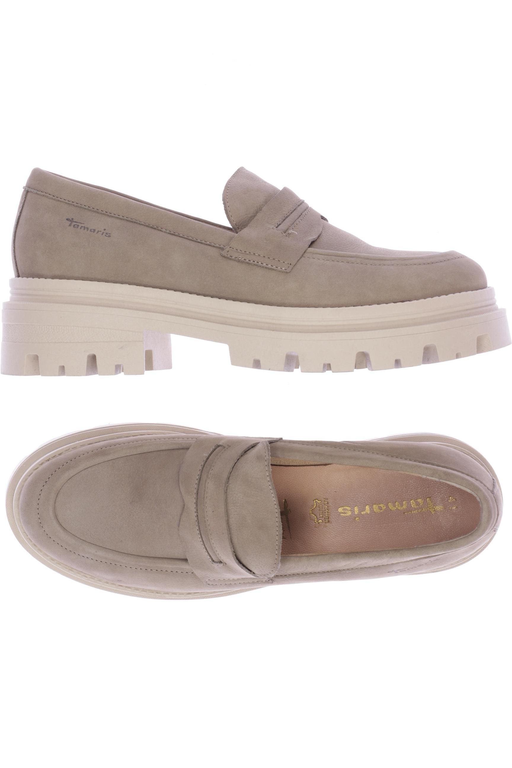

Tamaris Damen Halbschuh, beige, Gr. 41