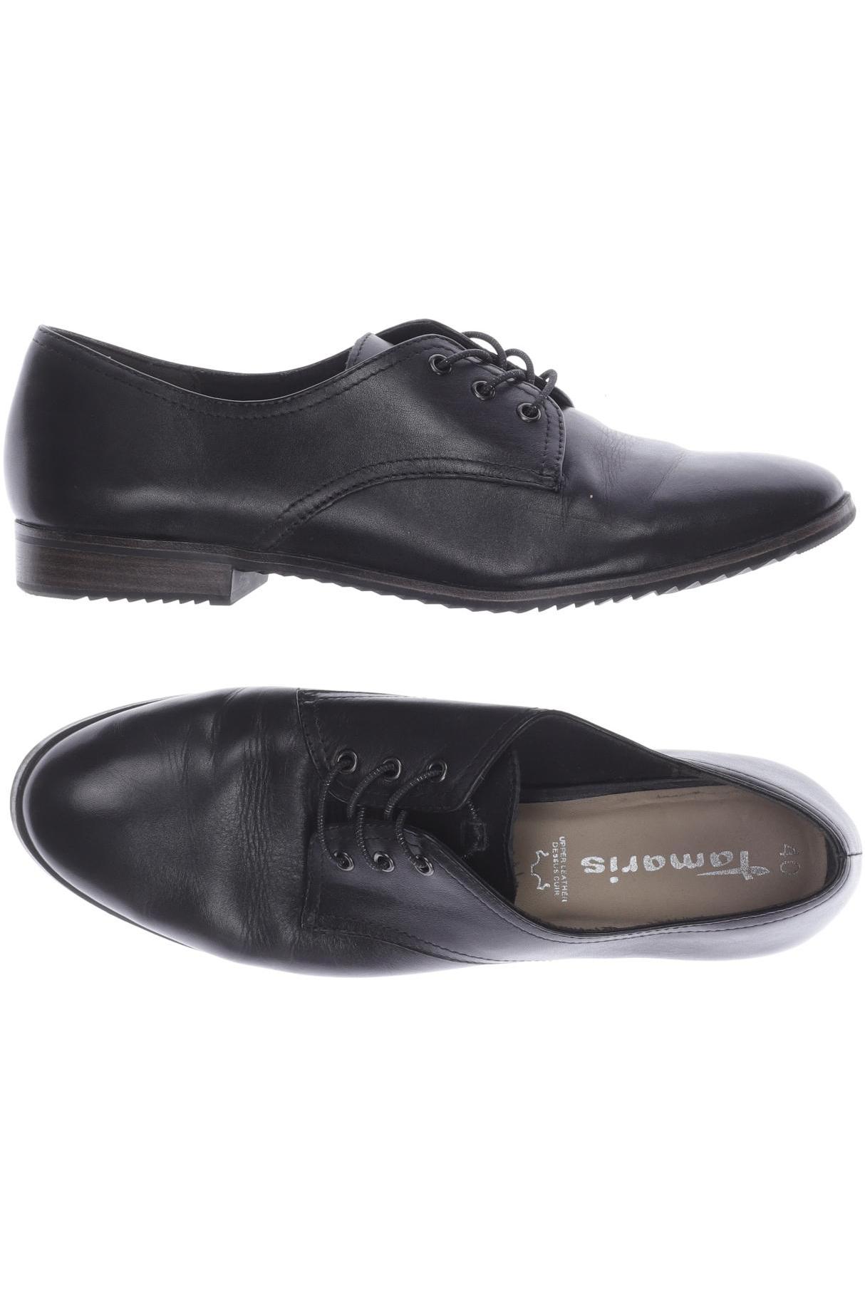 

Tamaris Damen Halbschuh, schwarz, Gr. 40