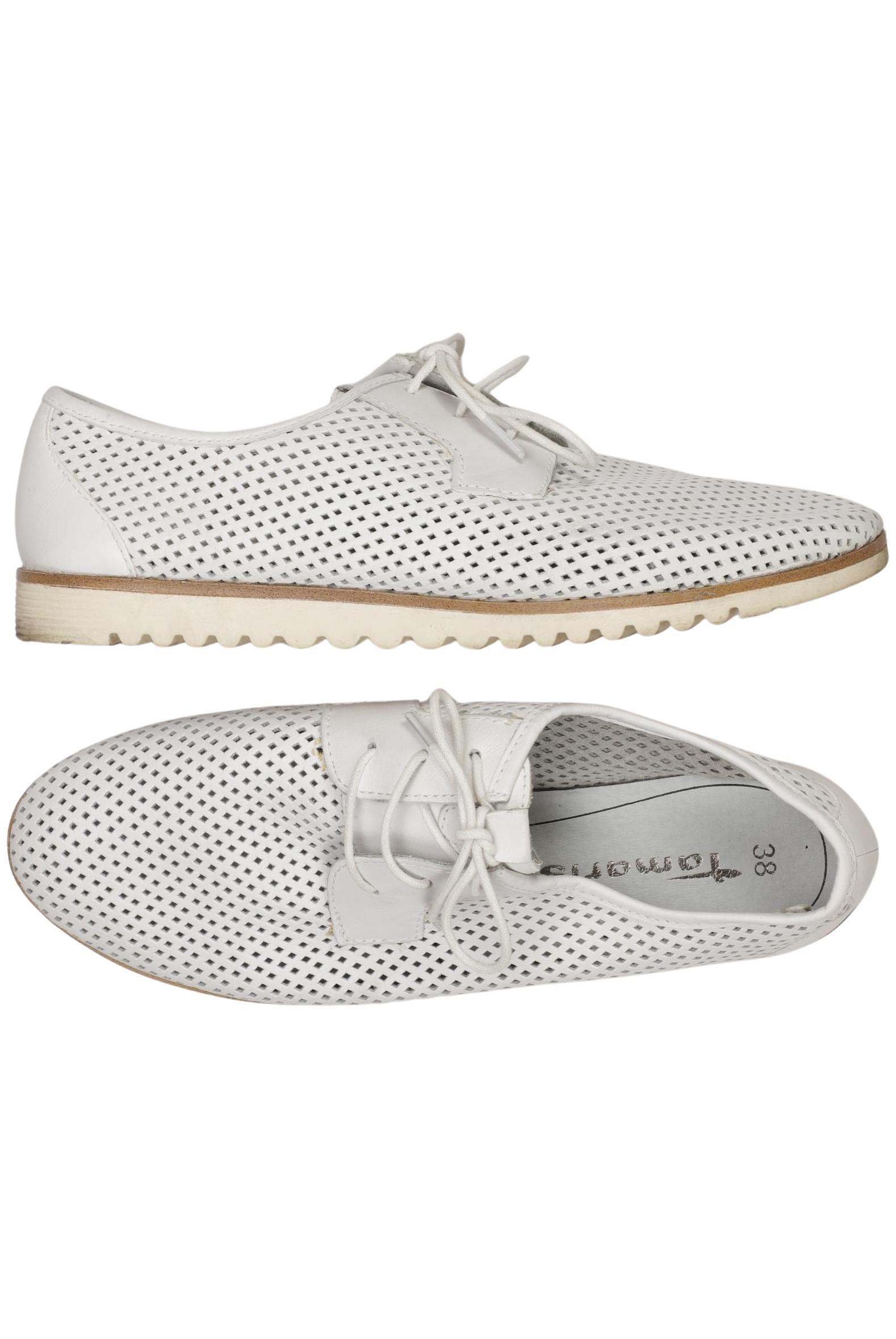 

Tamaris Damen Halbschuh, weiß, Gr. 38