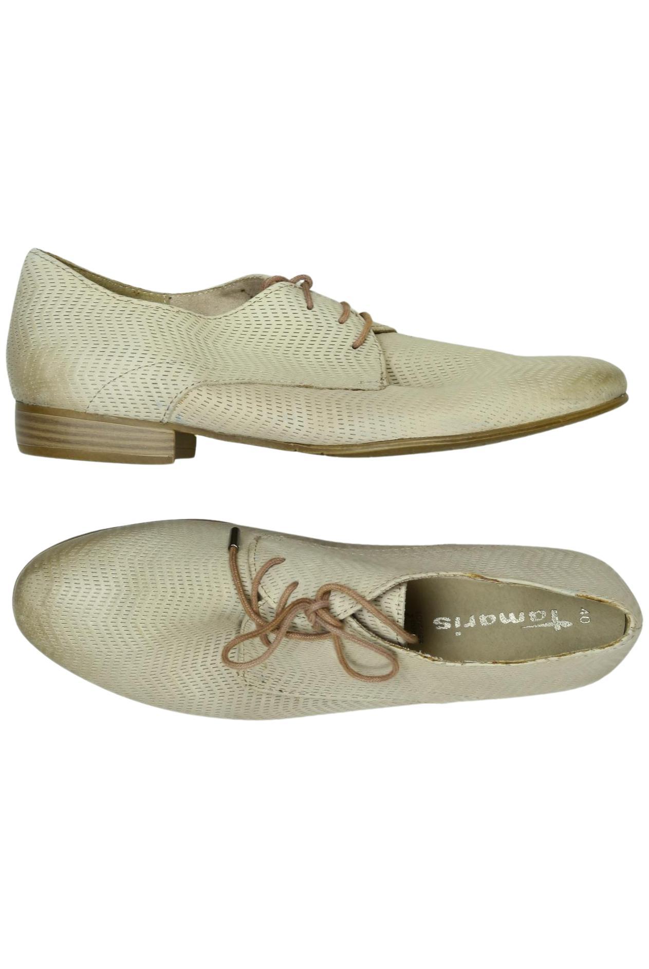 

Tamaris Damen Halbschuh, beige, Gr. 40