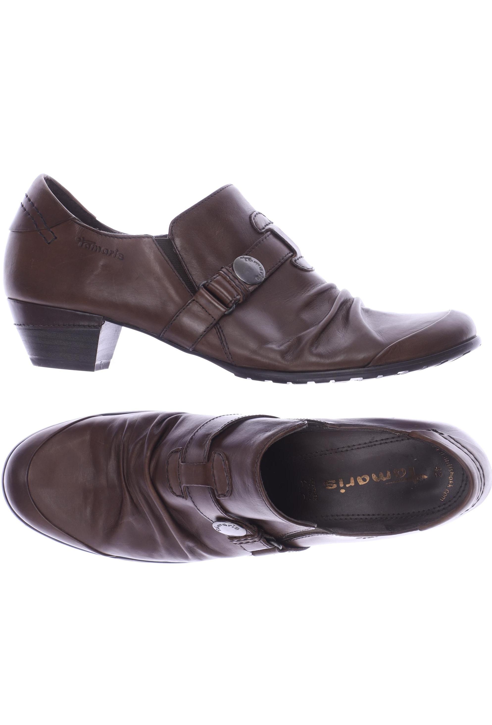 

Tamaris Damen Halbschuh, braun, Gr. 42
