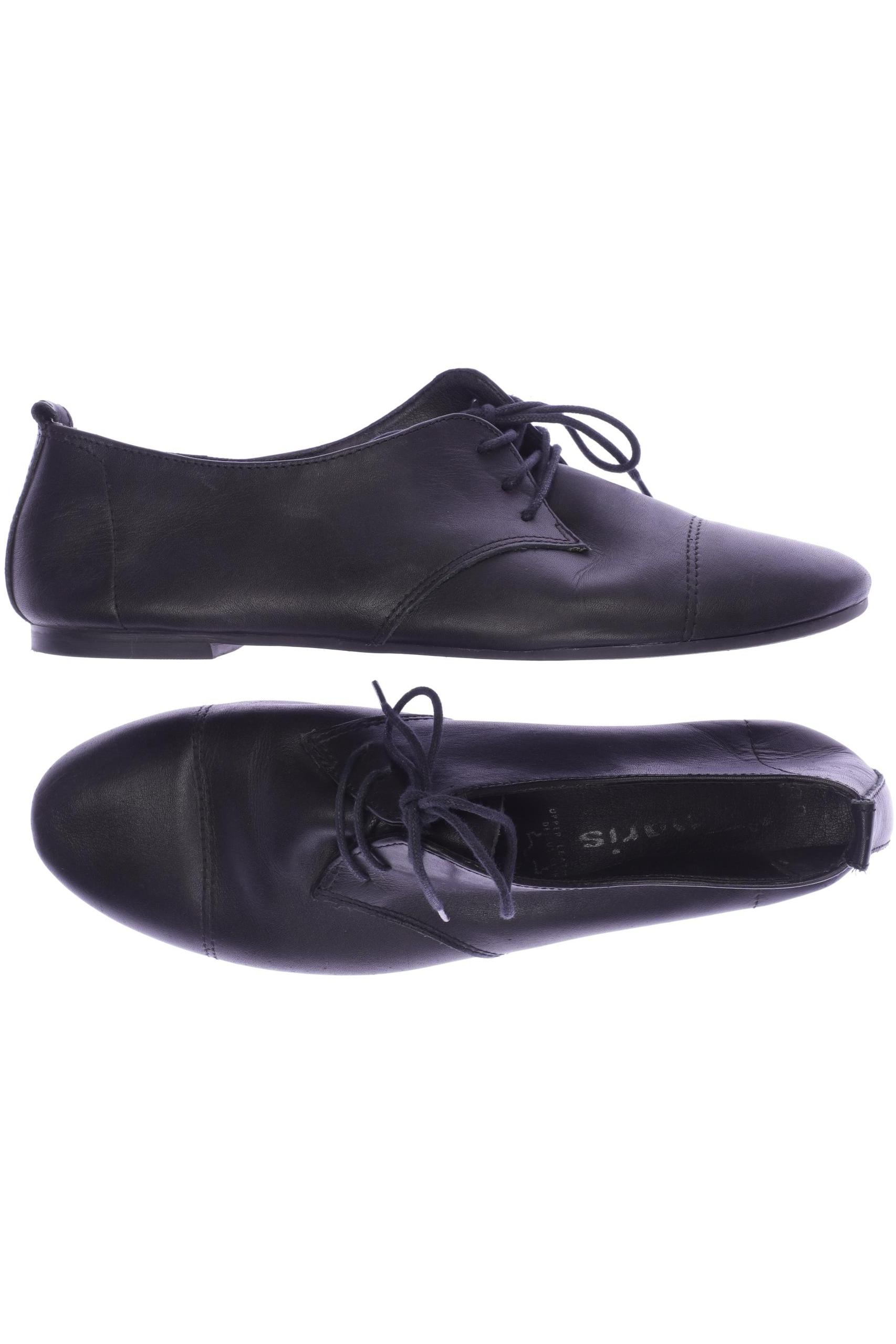 

Tamaris Damen Halbschuh, schwarz, Gr. 38