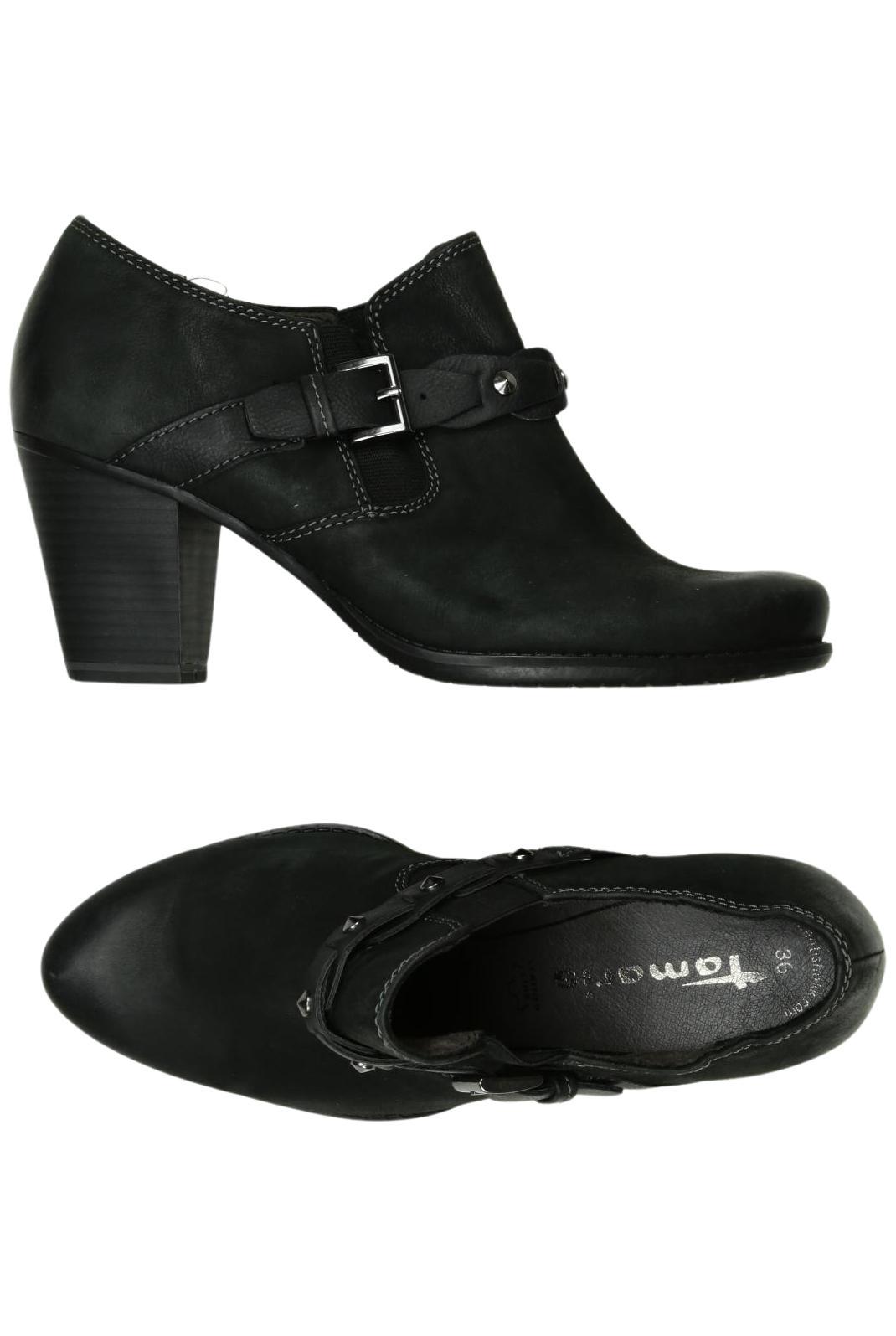 

Tamaris Damen Halbschuh, schwarz, Gr. 36