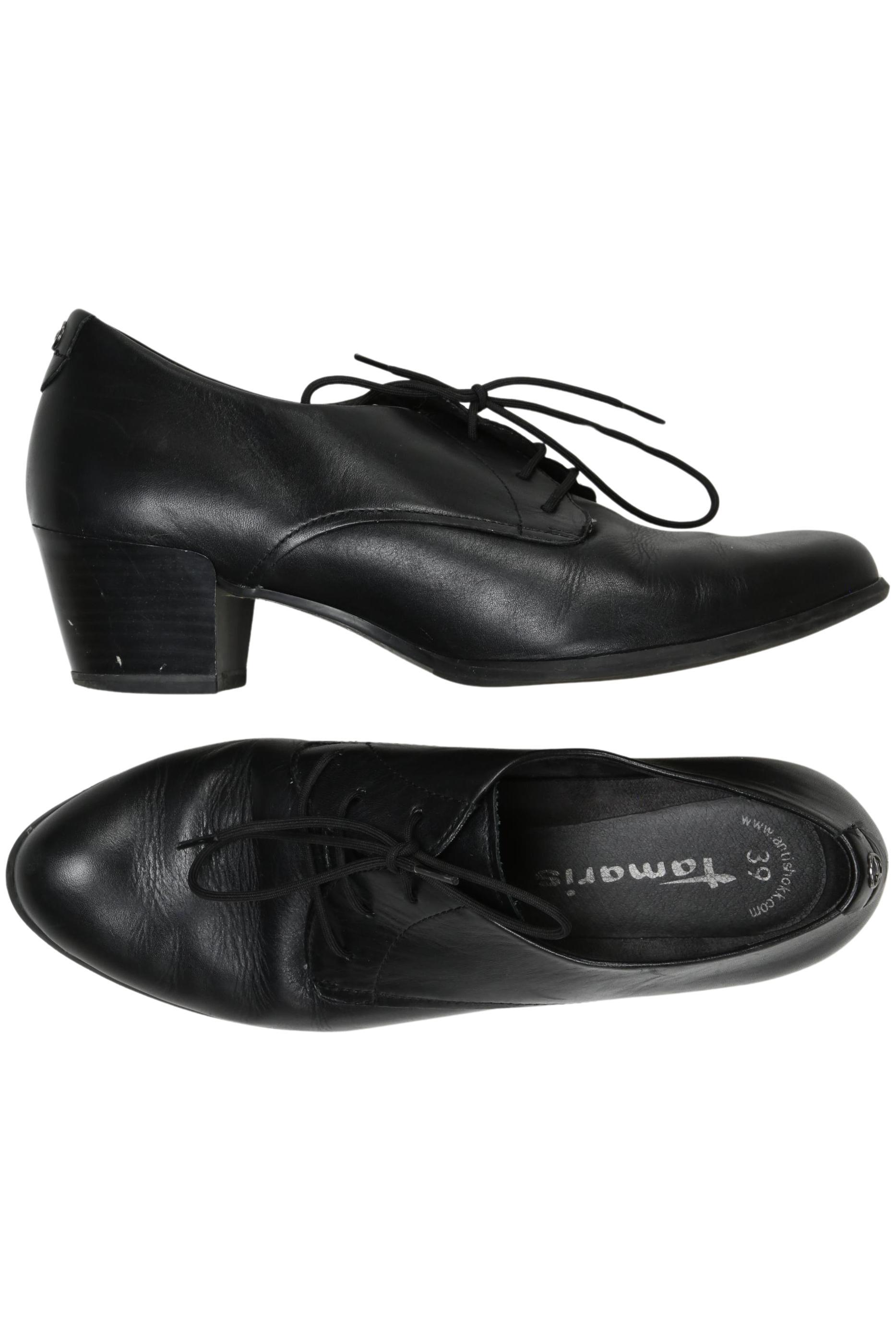 

Tamaris Damen Halbschuh, schwarz, Gr. 39