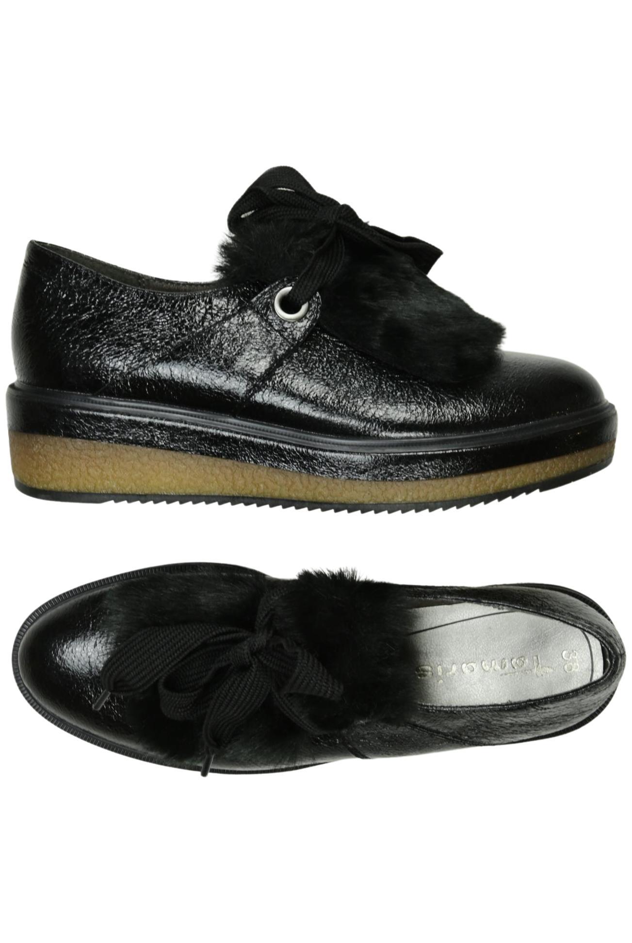 

Tamaris Damen Halbschuh, schwarz, Gr. 38