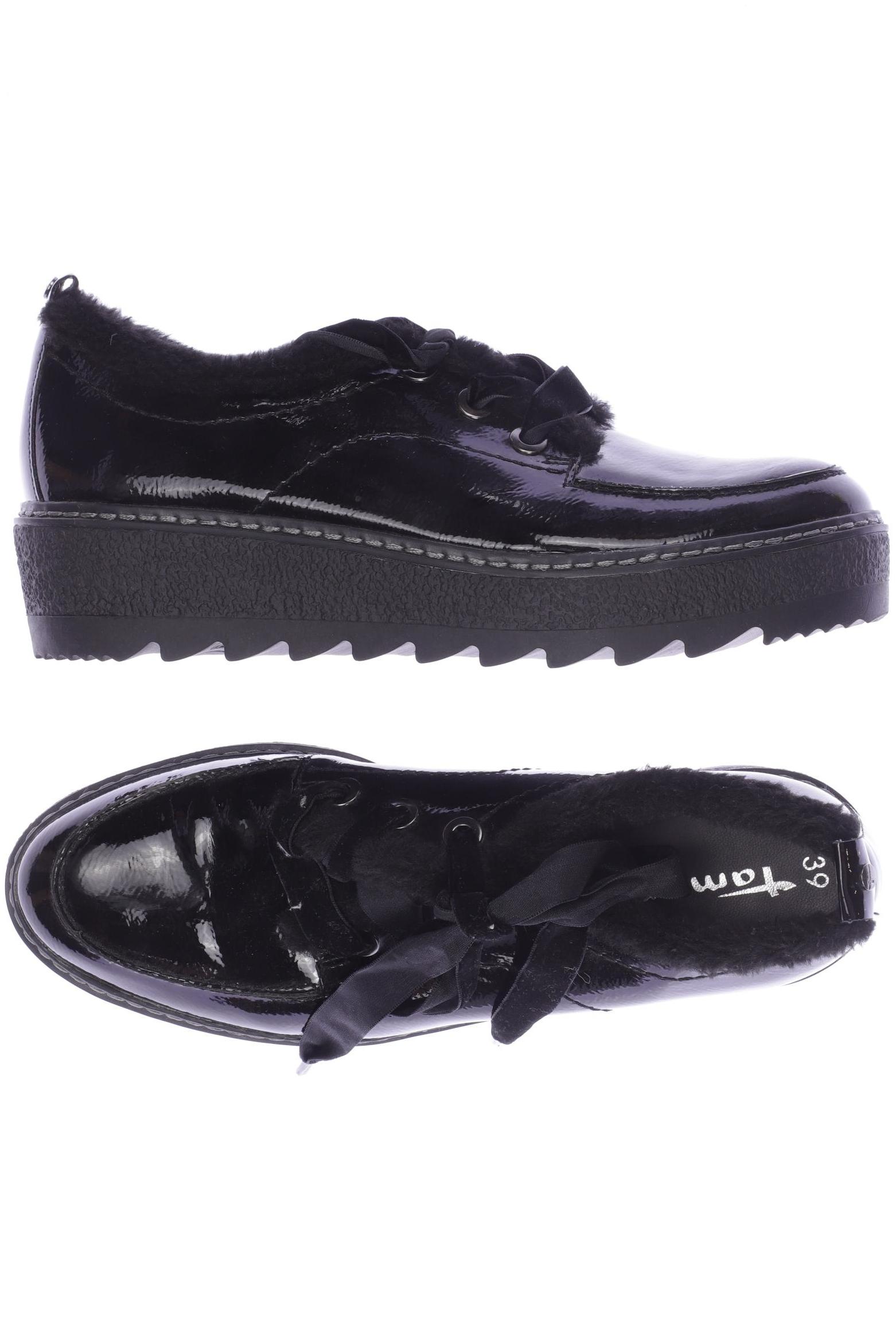 

Tamaris Damen Halbschuh, schwarz, Gr. 39
