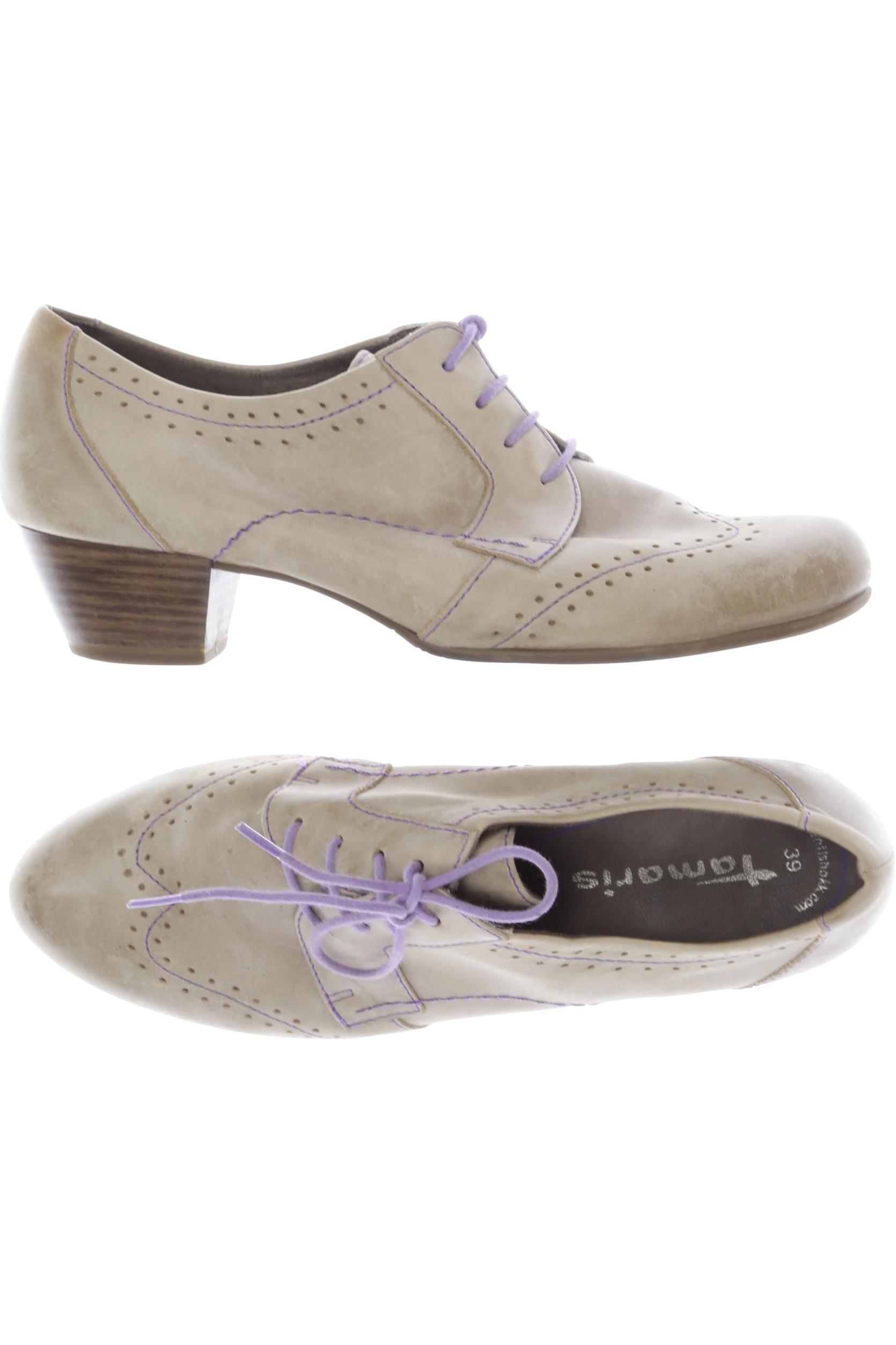 

Tamaris Damen Halbschuh, beige, Gr. 39