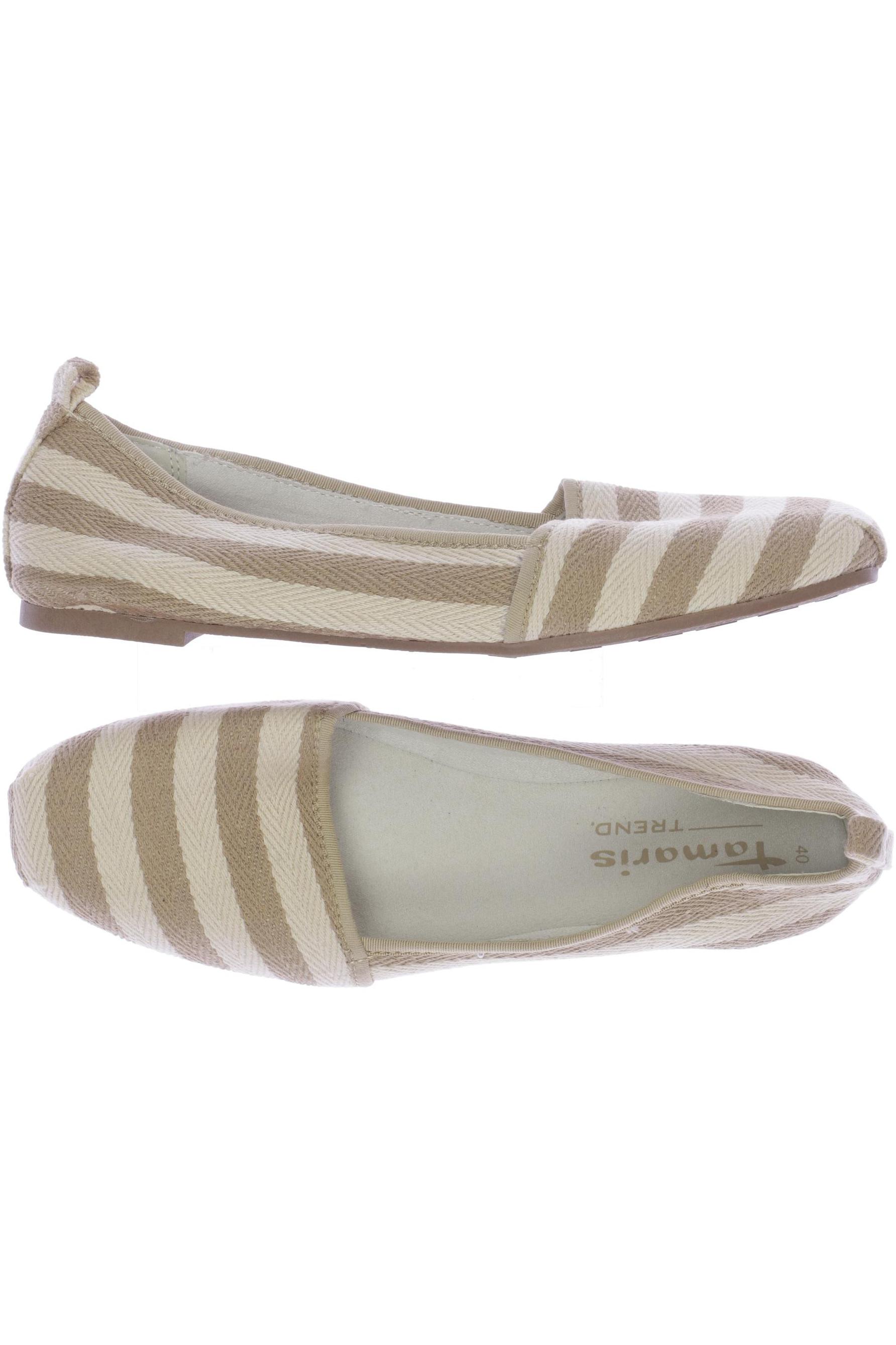 

Tamaris Damen Halbschuh, beige, Gr. 40
