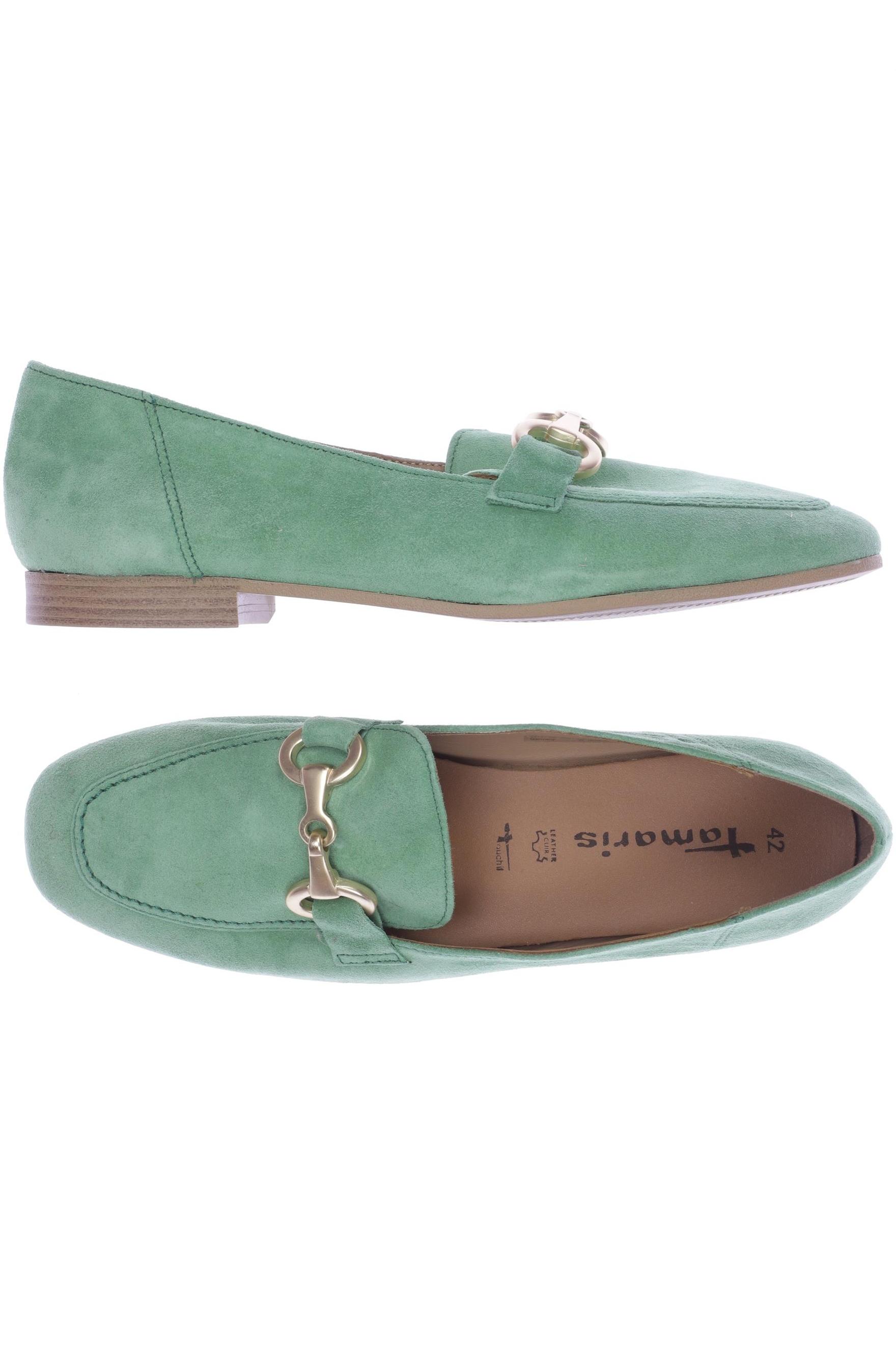 

Tamaris Damen Halbschuh, grün, Gr. 42
