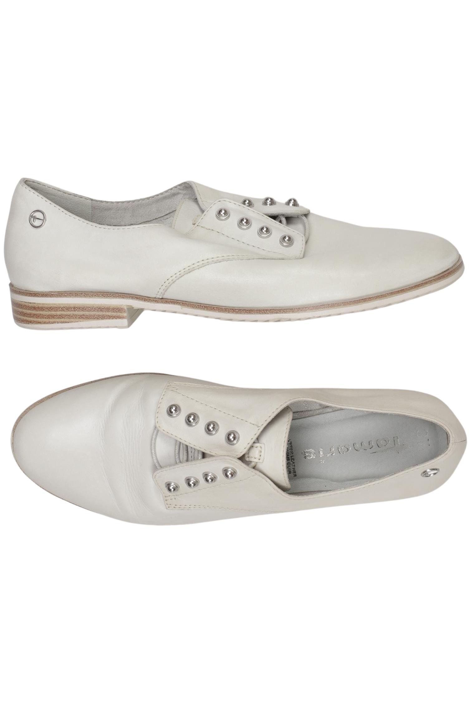 

Tamaris Damen Halbschuh, weiß, Gr. 37