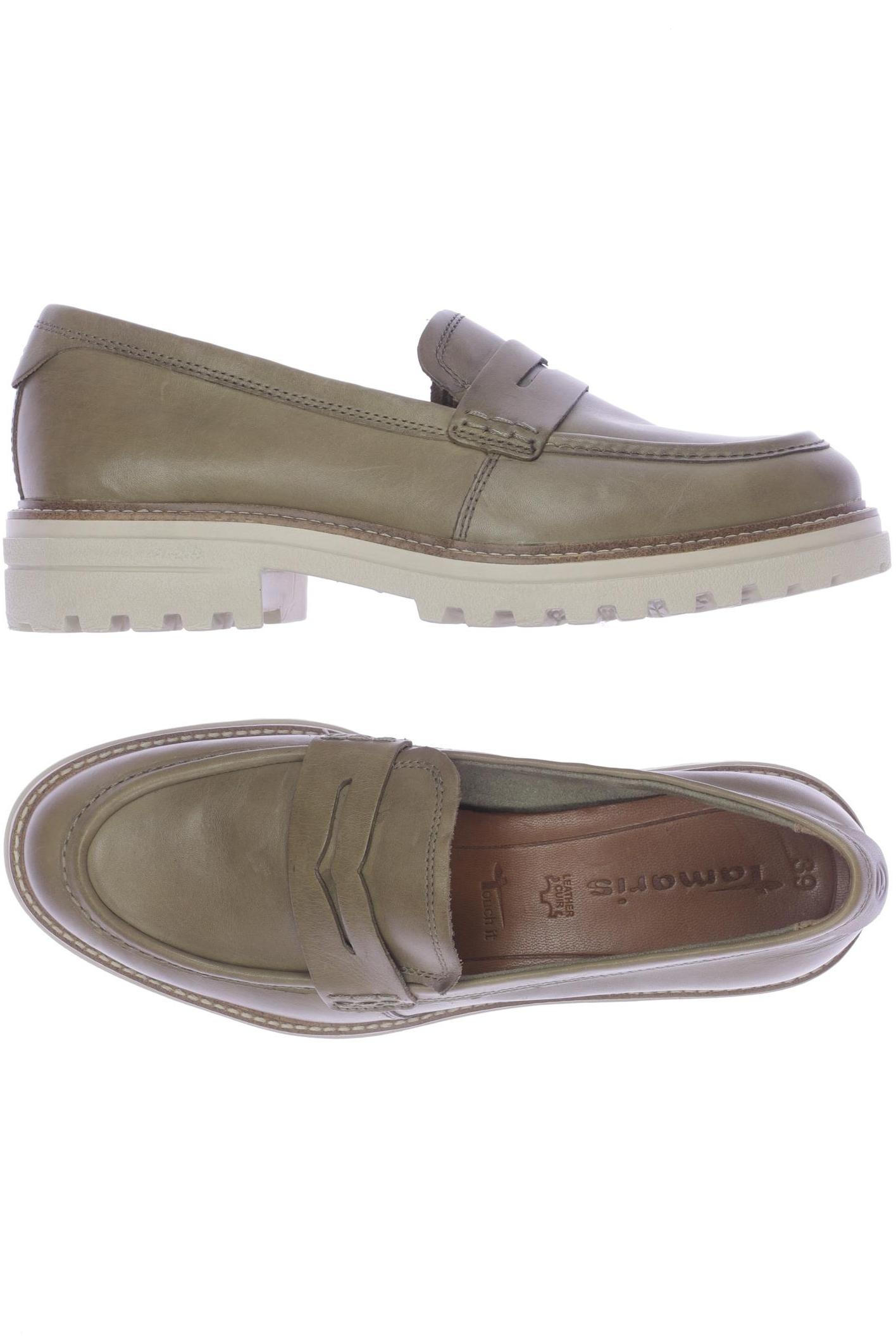 

Tamaris Damen Halbschuh, grün, Gr. 39