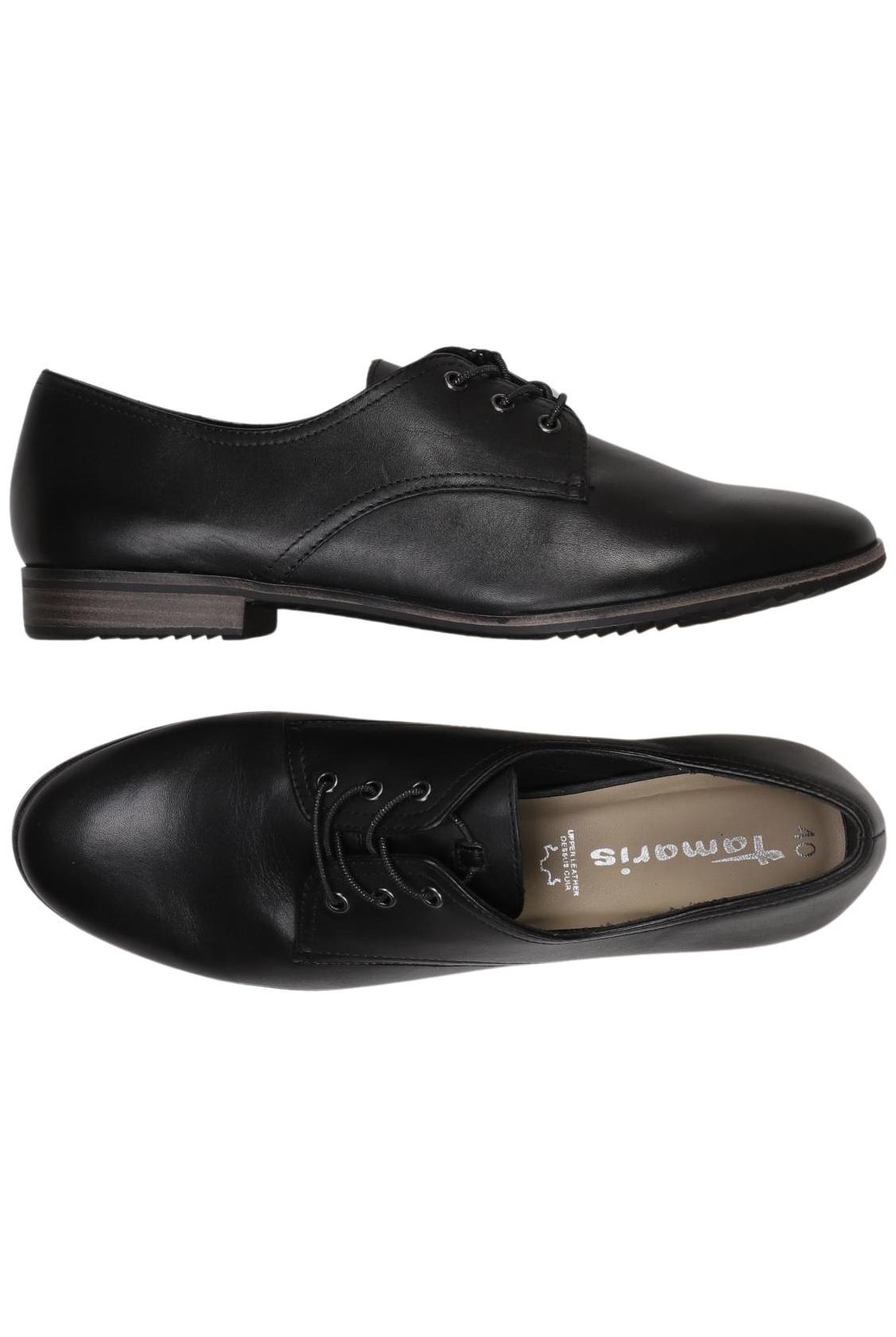 

Tamaris Damen Halbschuh, schwarz, Gr. 40